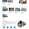 Mẫu thiết kế website bất động sản chuyên nghiệp nhiều dự án