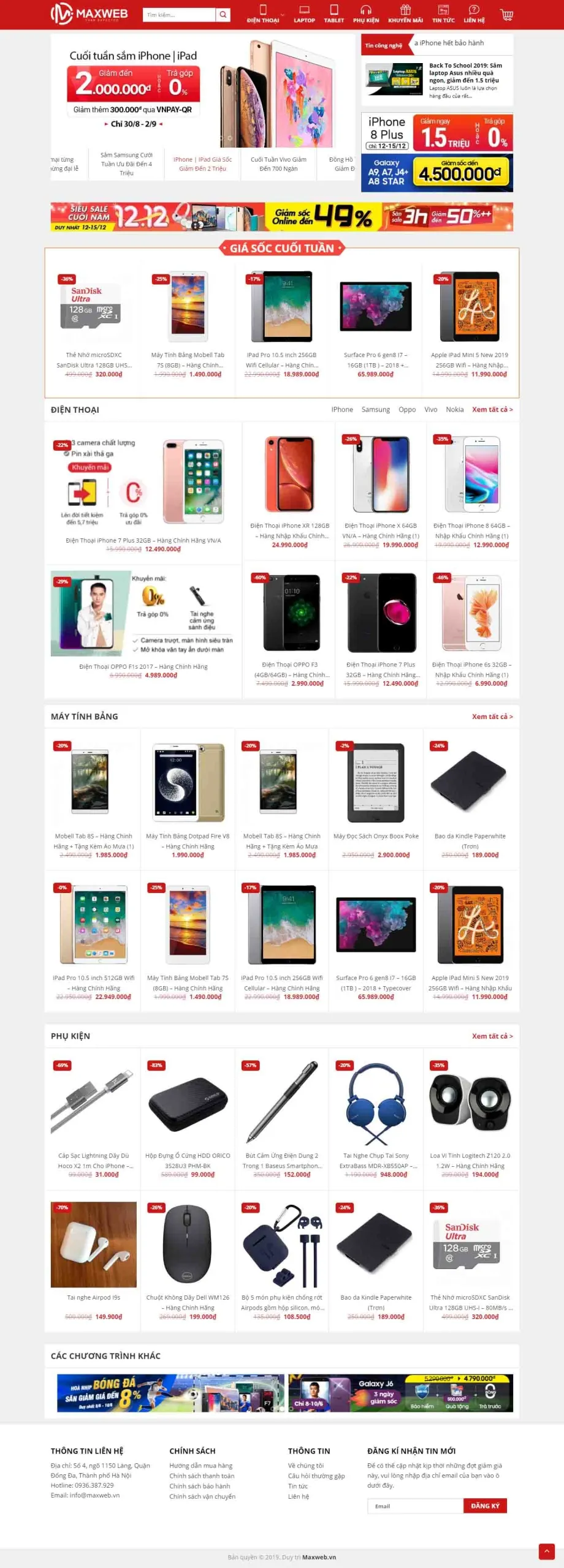 Website bán hàng BH28