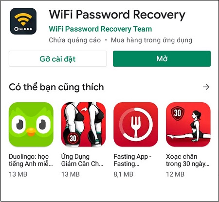 app chia sẻ mật khẩu wi-fi