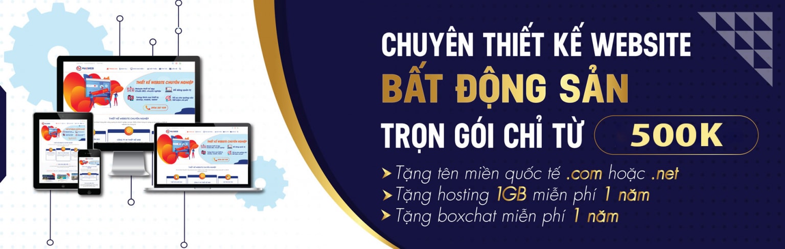 Thiết kế website bất động sản chuẩn SEO