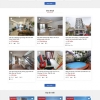 Mẫu giao diện thiết kế website bất động sản chuyên nghiệp bds202