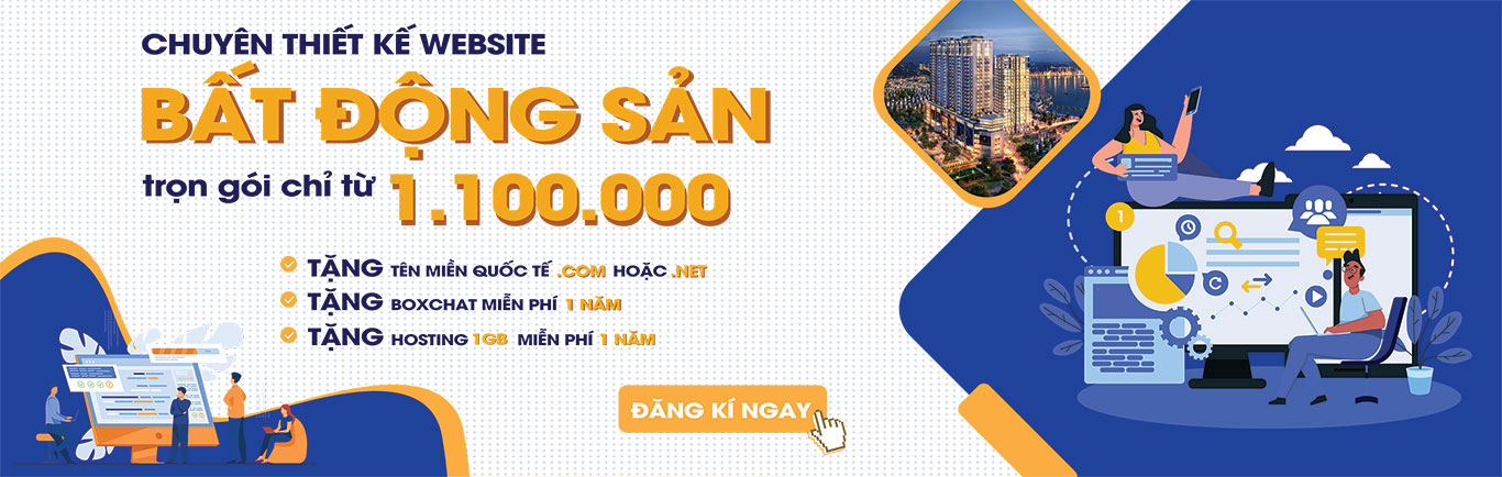 Thiết kế website bất động sản