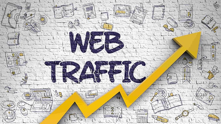 Traffic được sử dụng với nghĩa là lưu lượng truy cập