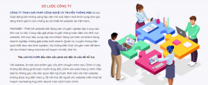 Giới thiệu về công ty thiết kế website bất động sản