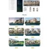 Mẫu giao diện thiết kế website bất động sản chuyên nghiệp bds208