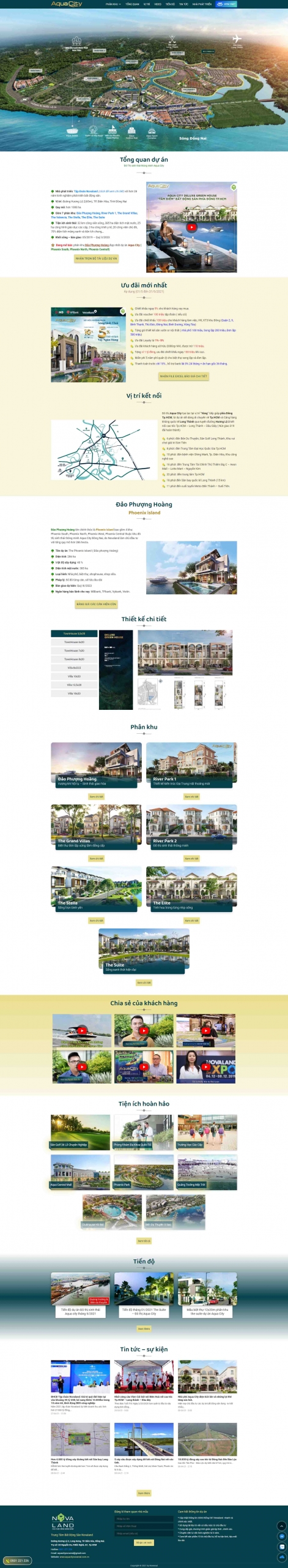 Mẫu giao diện thiết kế website bất động sản chuyên nghiệp bds208