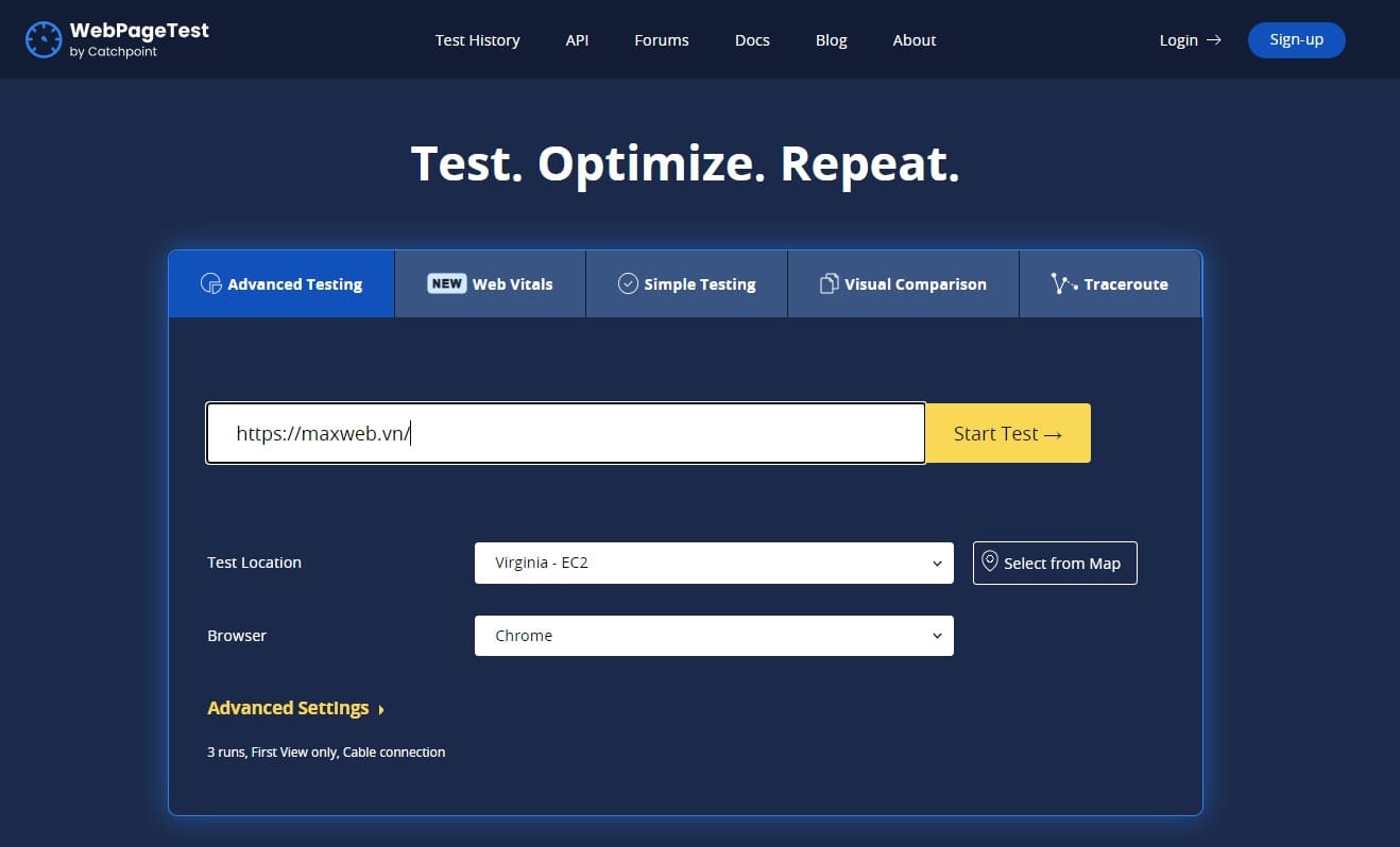 WebPagetest