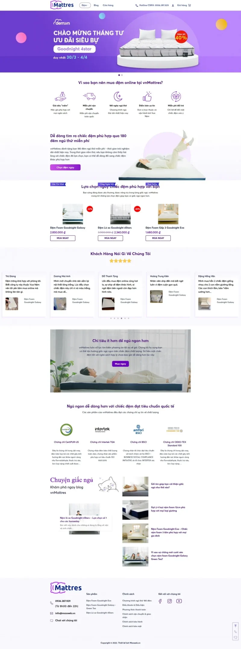 Website bán hàng BH50