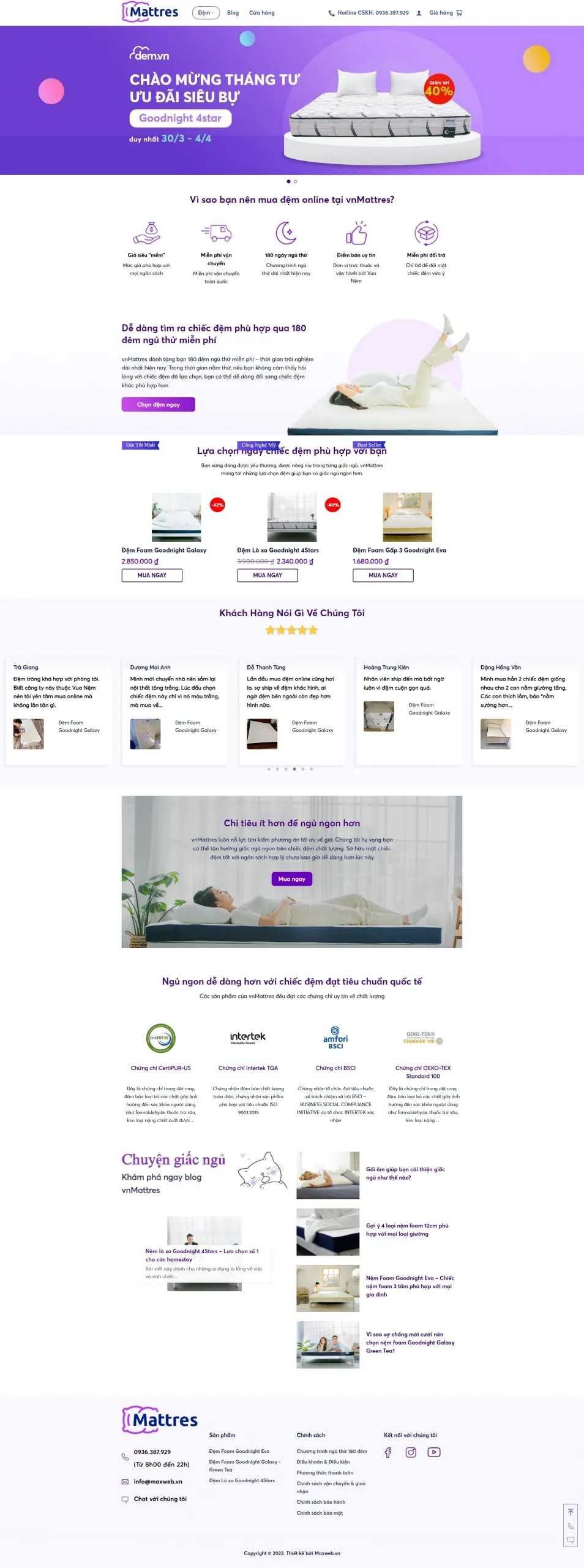 Website bán hàng BH50