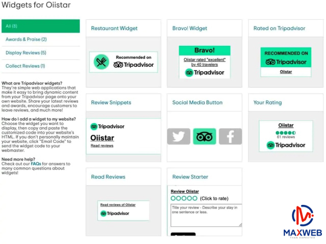 Cách đánh giá trên tripadvisor
