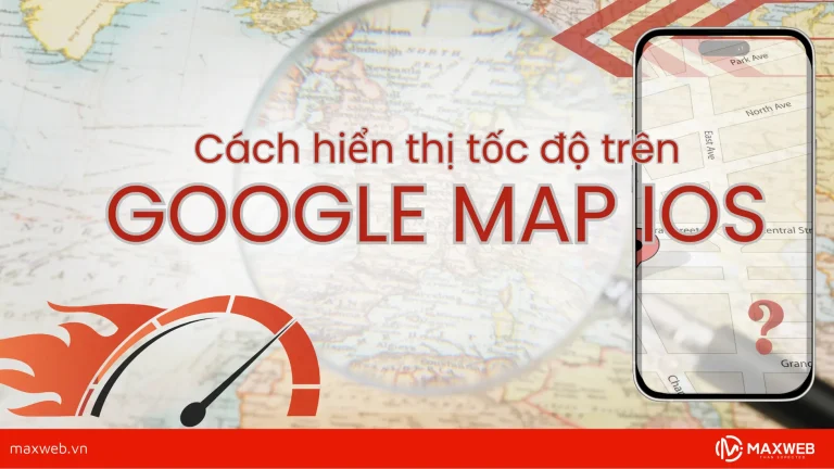 Cách hiển thị tốc độ trên Google map ios