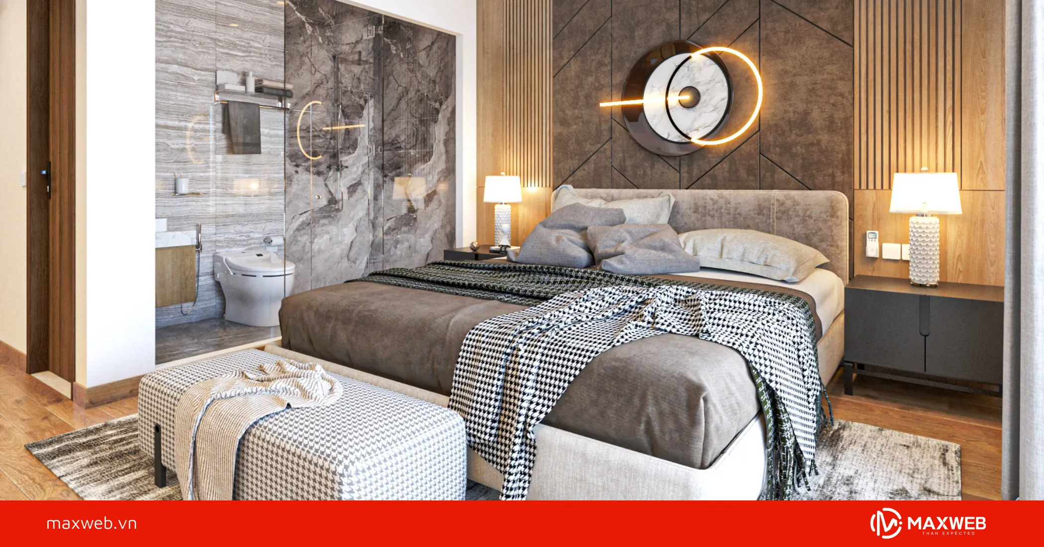 Cách decor phòng ngủ khách sạn độc đáo, ấn tượng