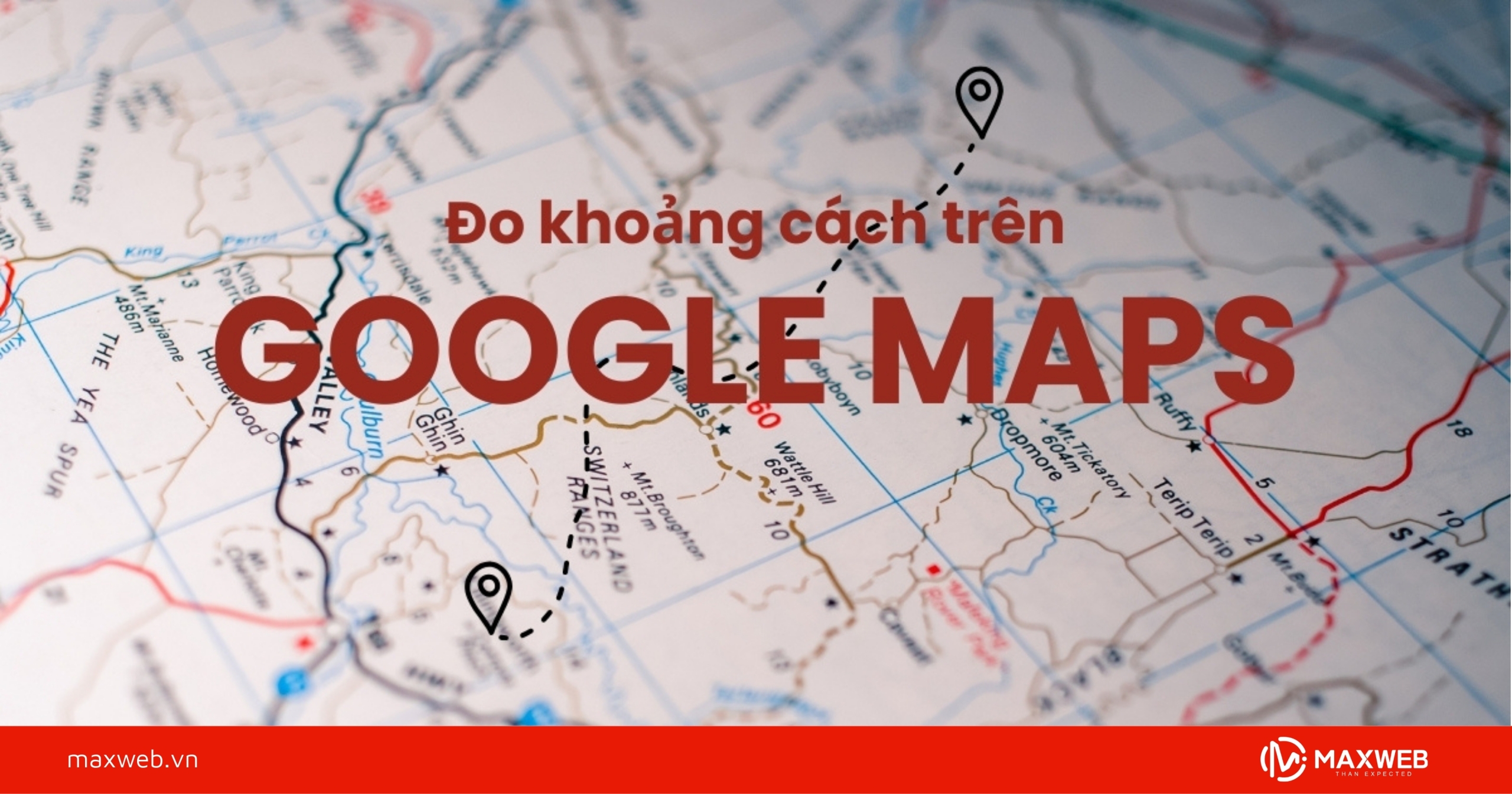 Đo khoảng cách trên Google map