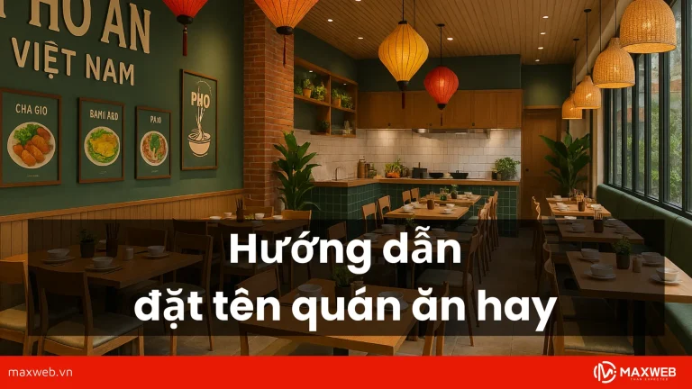 Hướng dẫn đặt tên quán ăn hay
