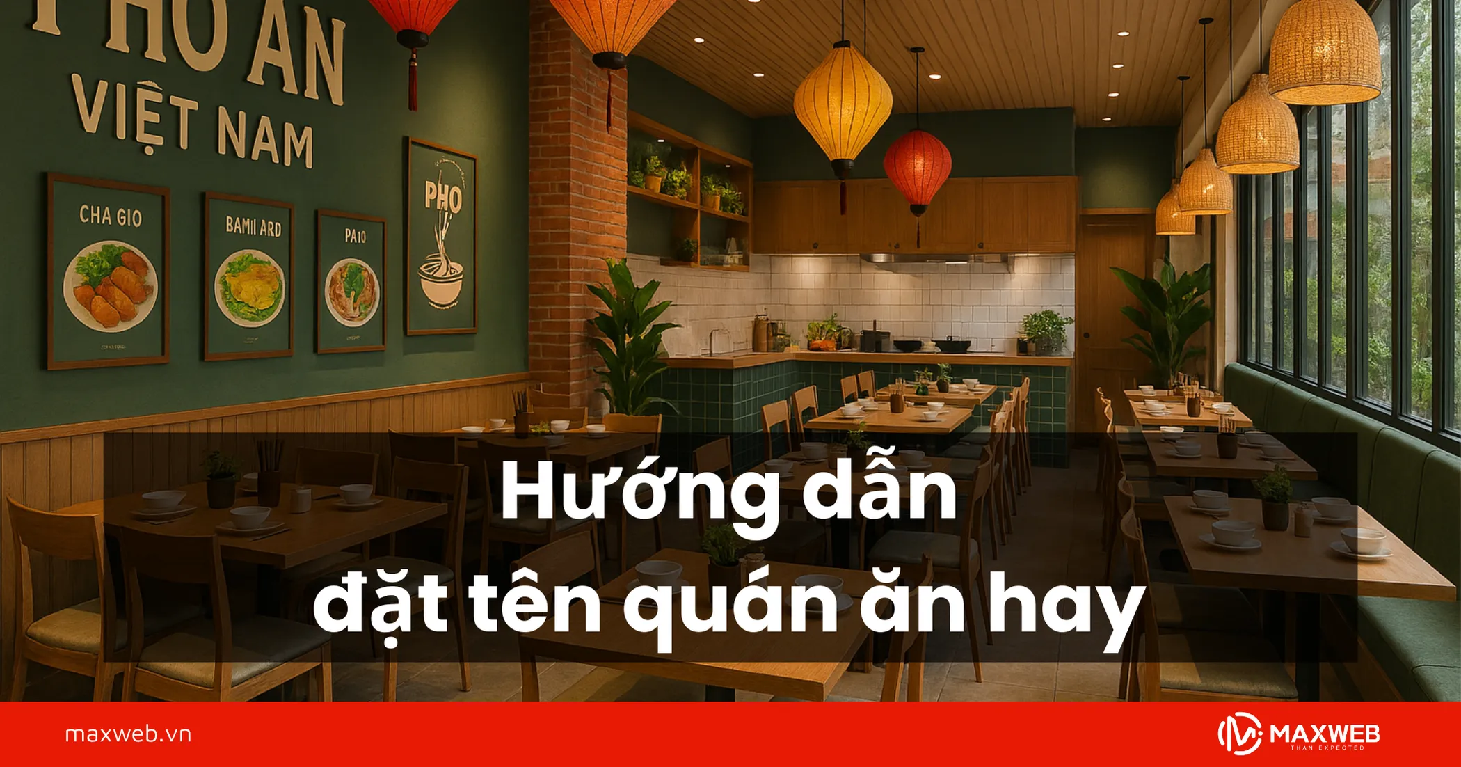 Hướng dẫn đặt tên quán ăn hay