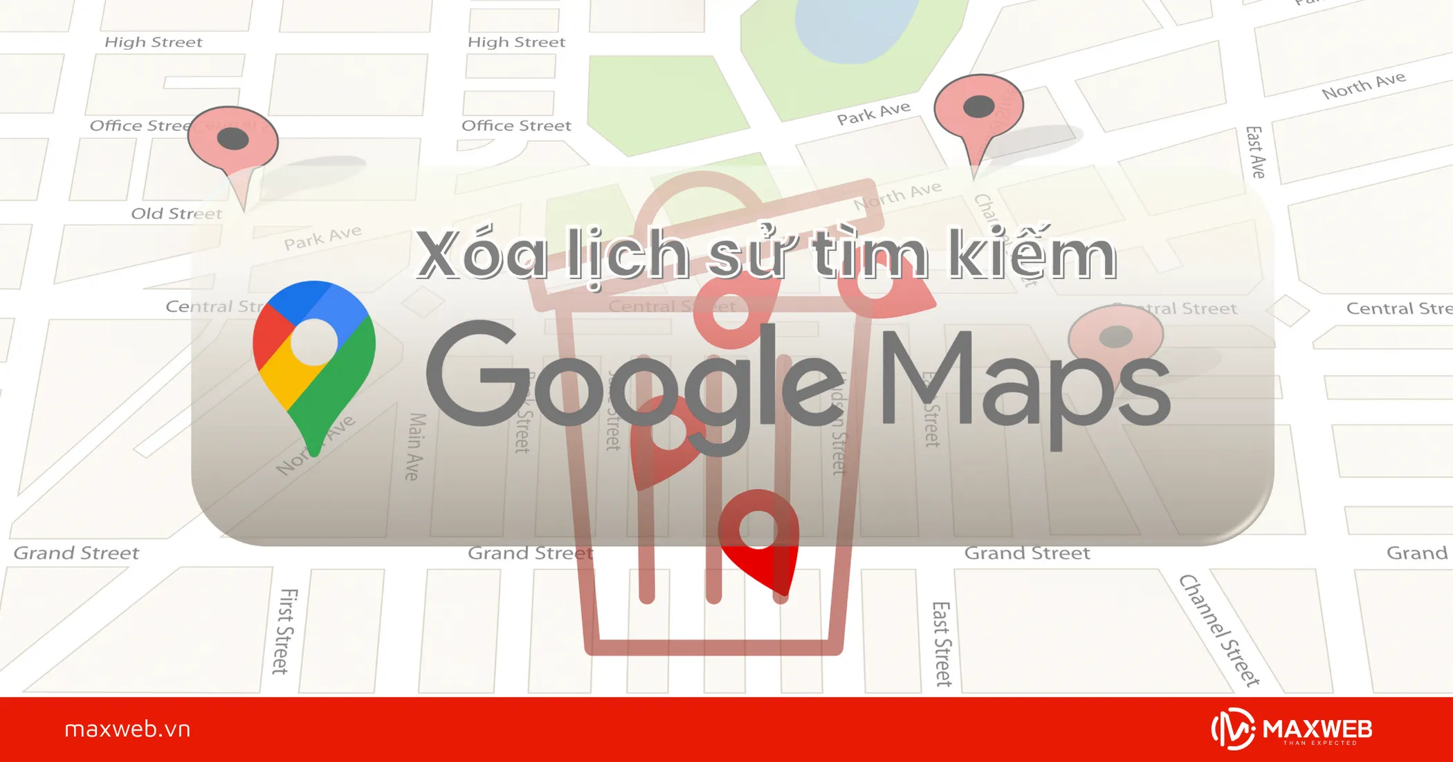 Xóa lịch sử tìm kiếm trên Google map