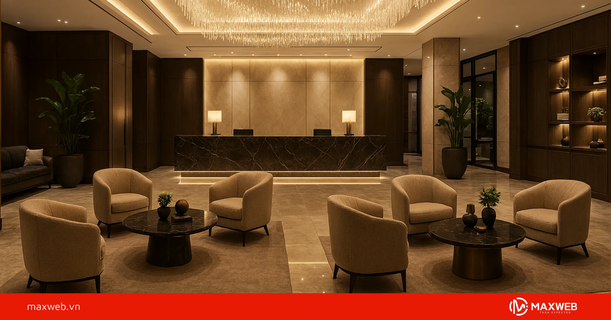 Yếu tố quan trọng trong decor sảnh khách sạn