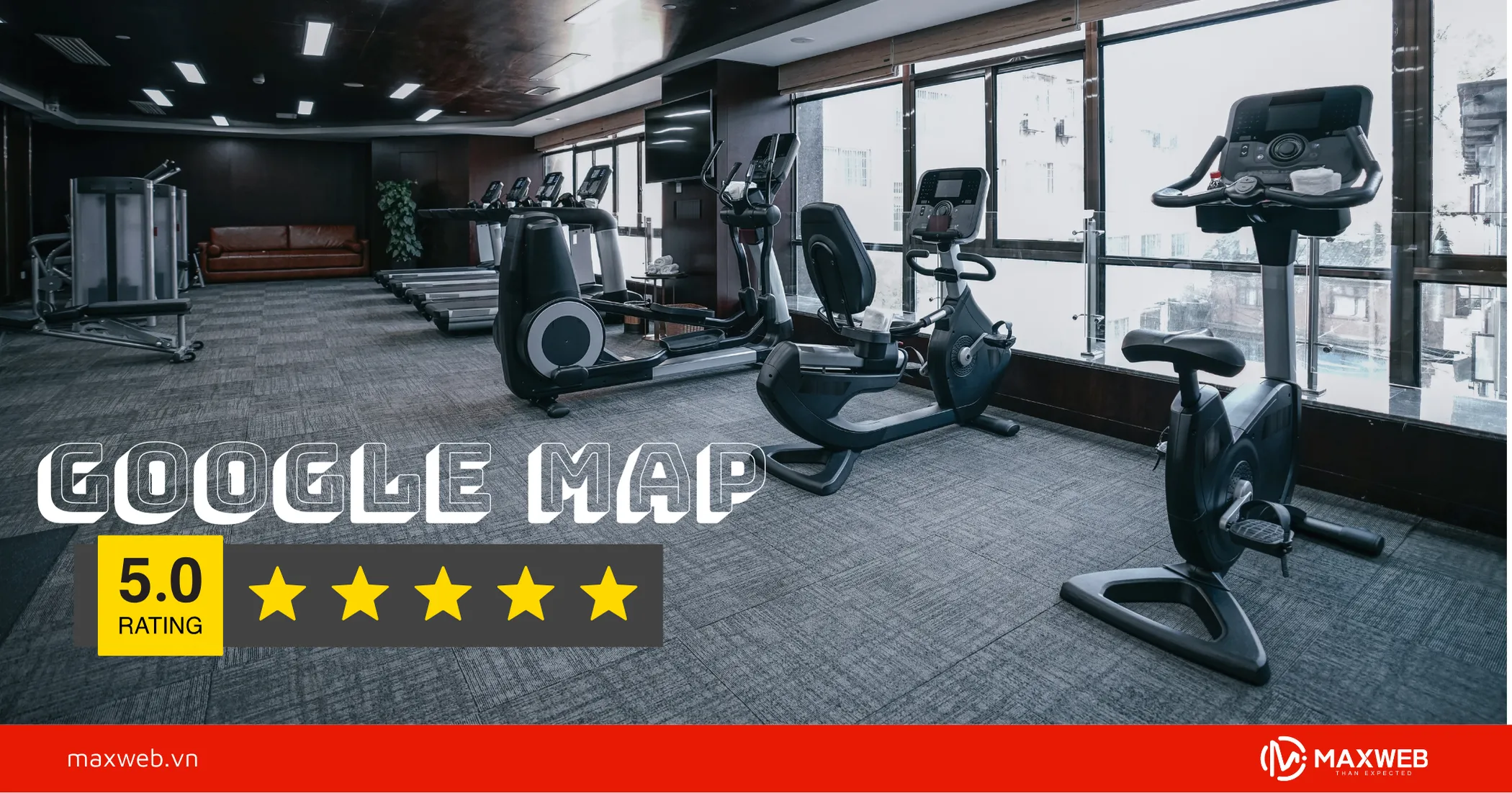 Giúp phòng gym nổi bật trên google map