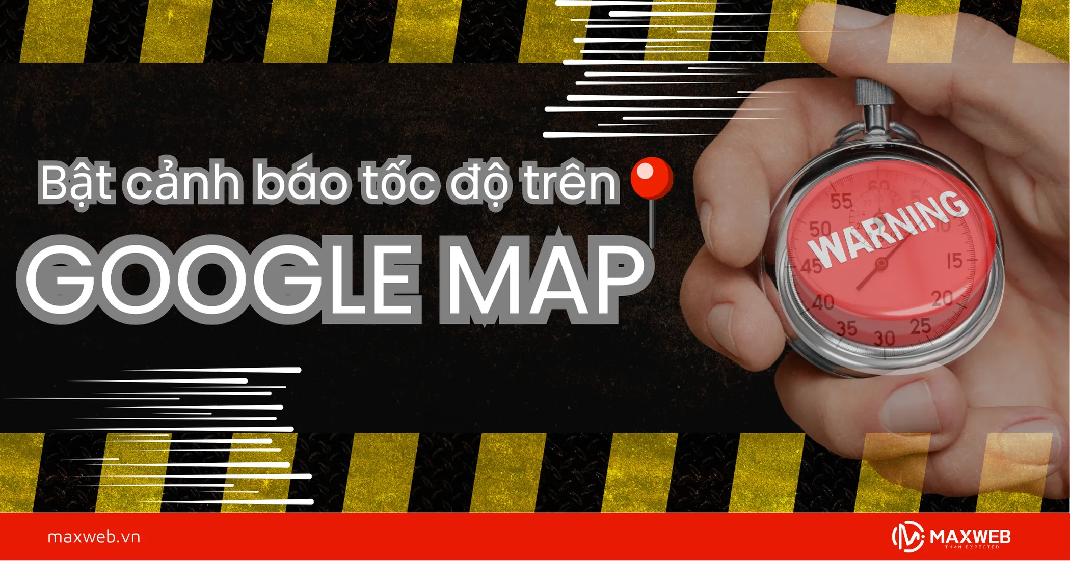 Bật cảnh báo tốc độ trên google map