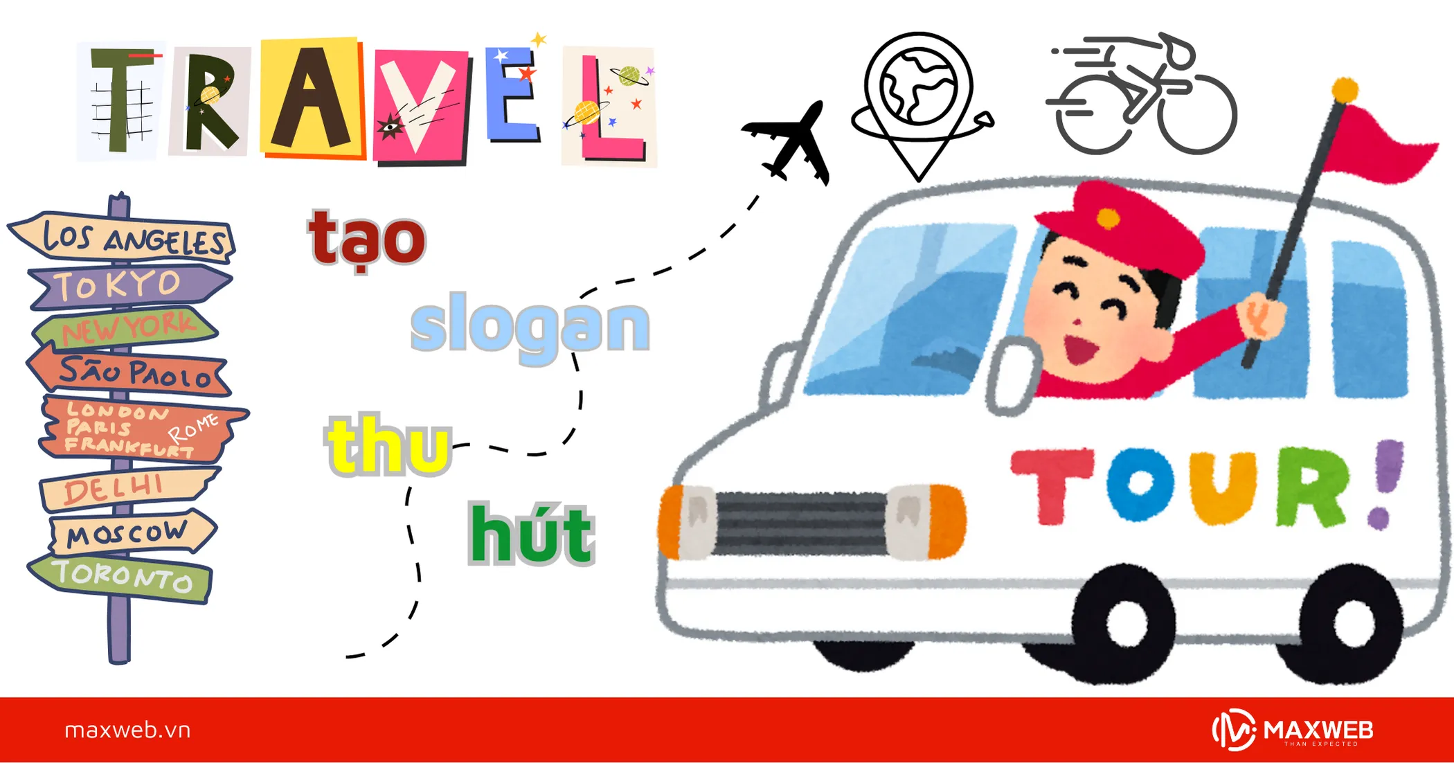 Cách tạo slogan về du lịch thu hút, ấn tượng