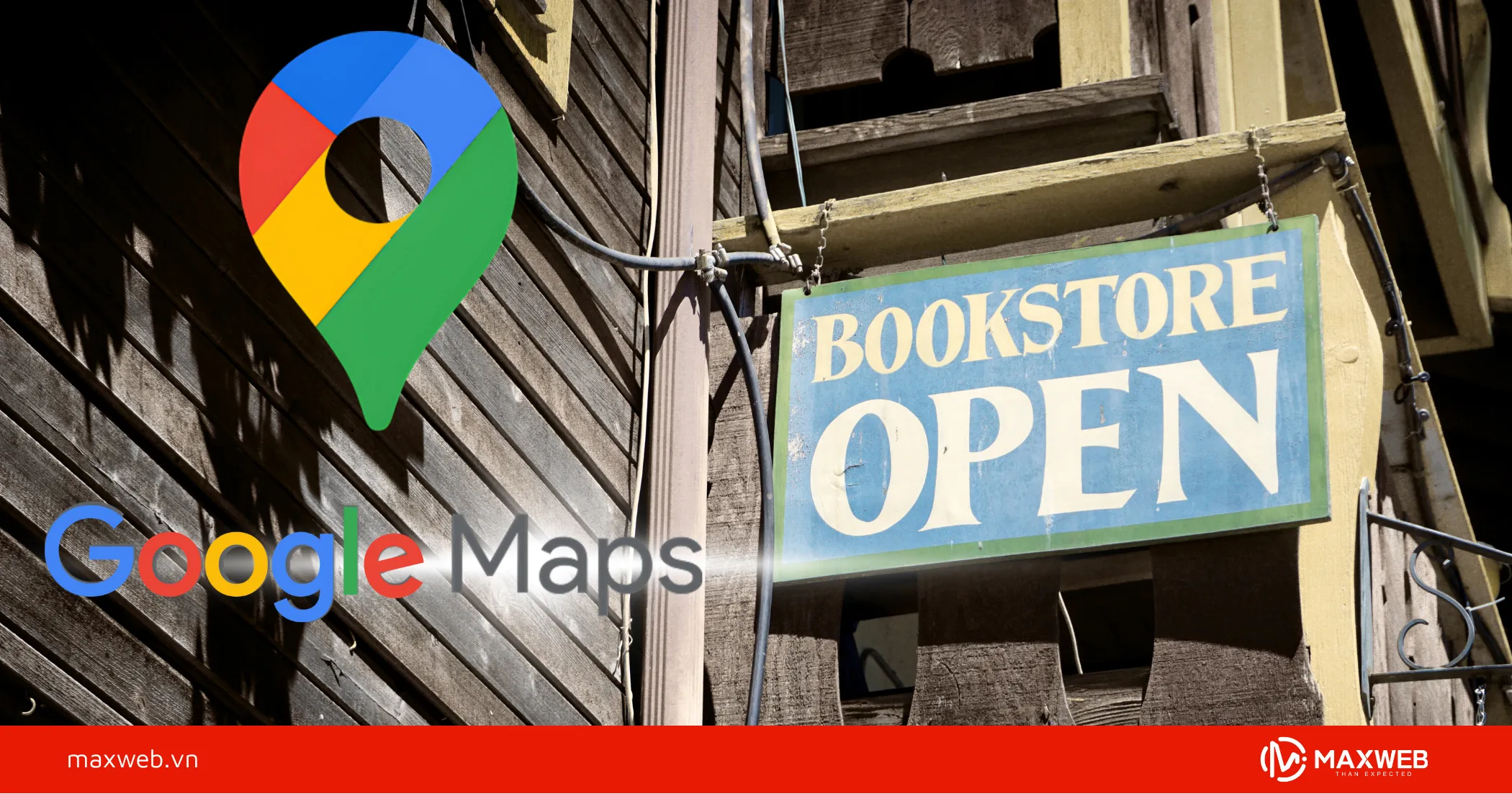 Giới thiệu sách kết hợp dịch vụ Google Map 