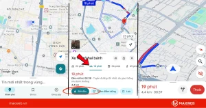 Hướng dẫn Google map chỉ đường cho xe máy