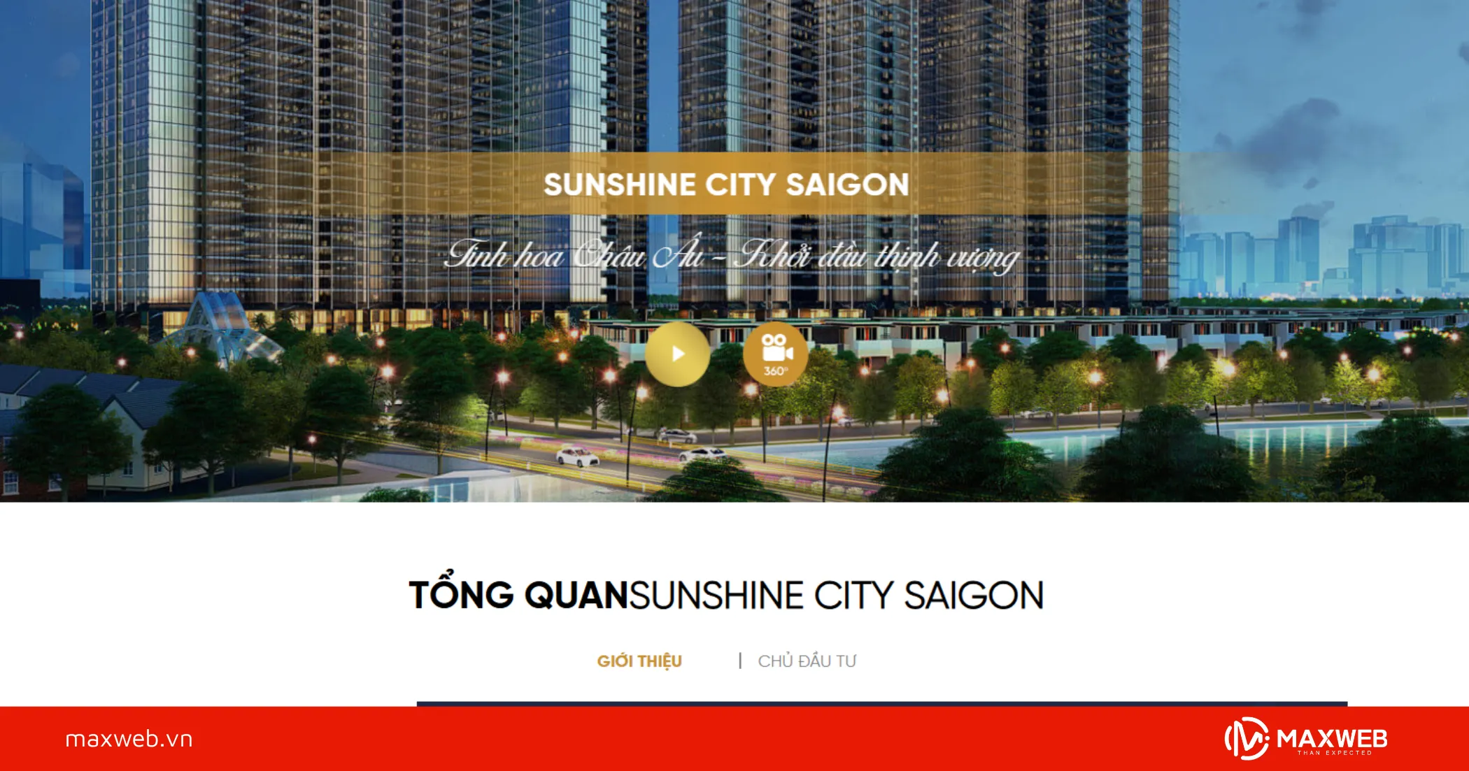 Mẫu giao diện Website bất động sản BDS86