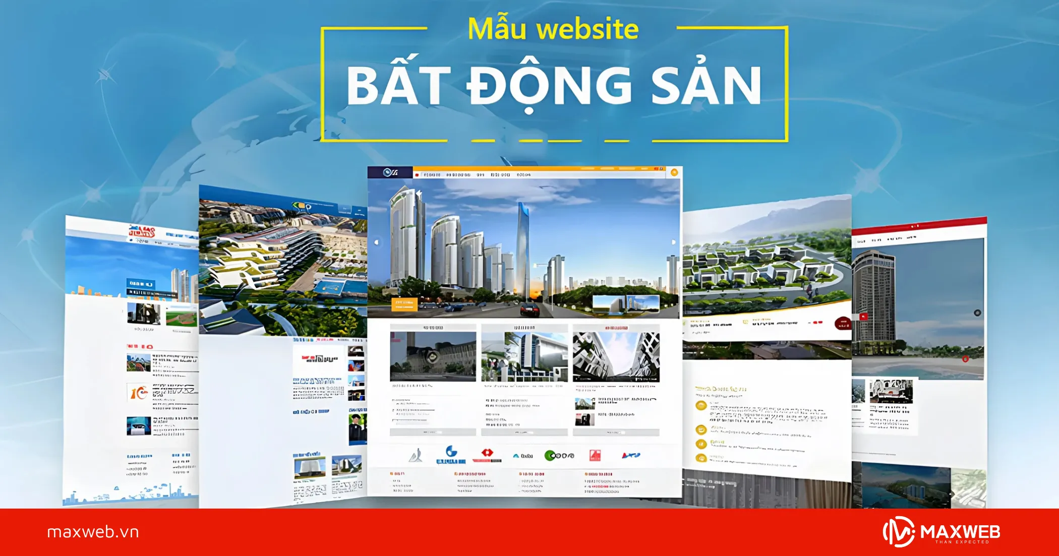 Mẫu Website bất động sản