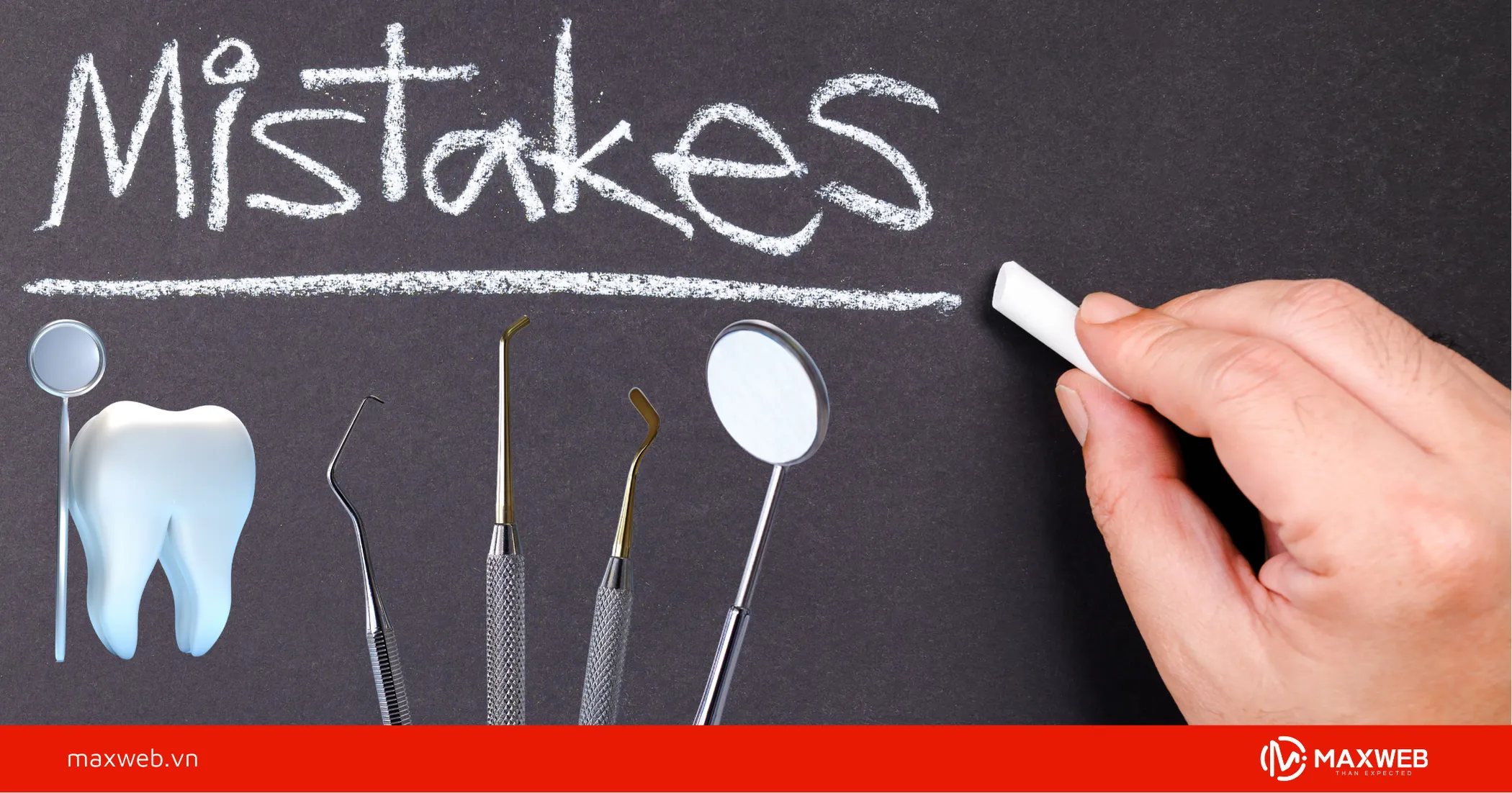 Những sai lầm thường gặp khi làm content nha khoa