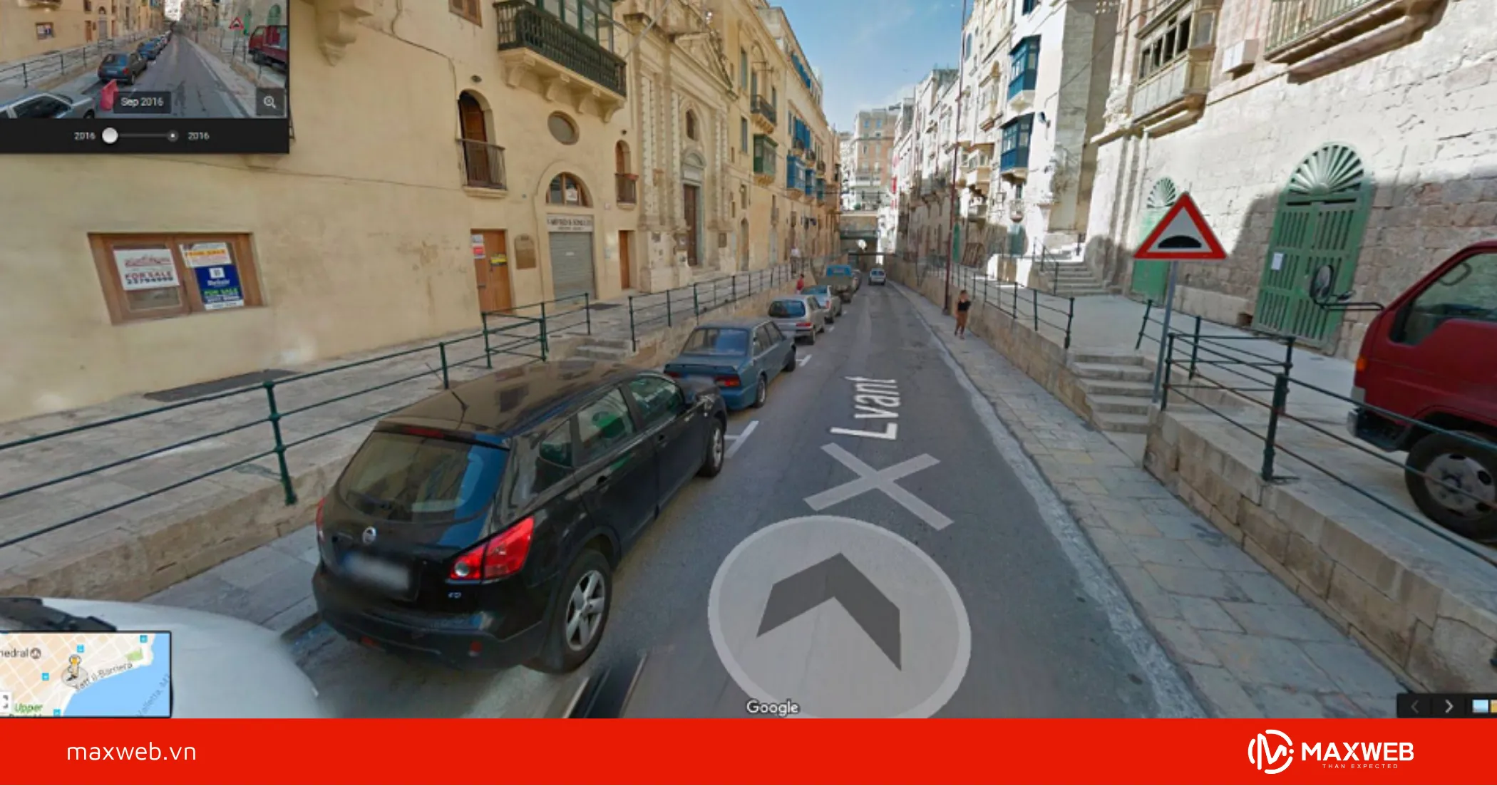 Sử dụng tính năng street view trên google map để chỉ đường