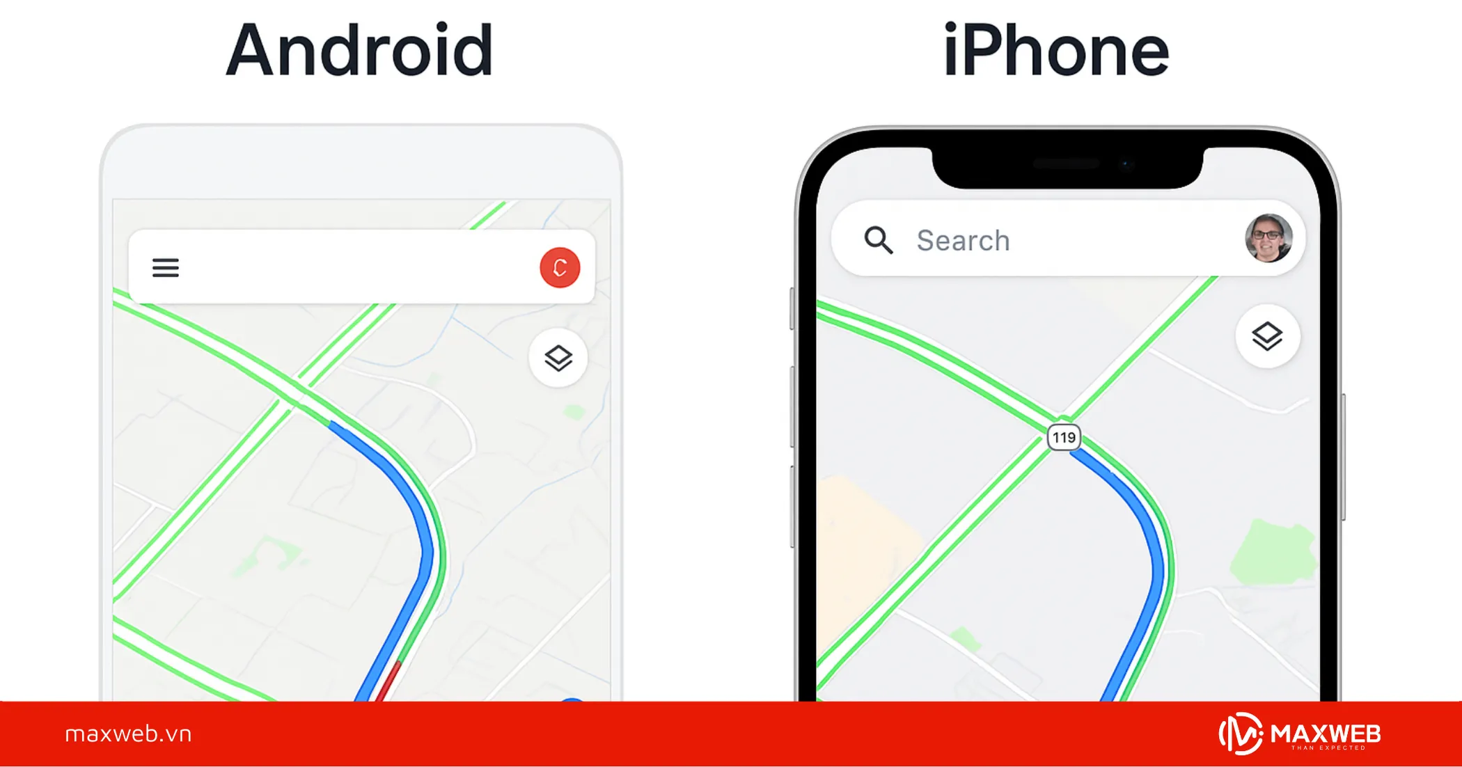 Một số khác biệt bật cảnh báo tốc độ google map 