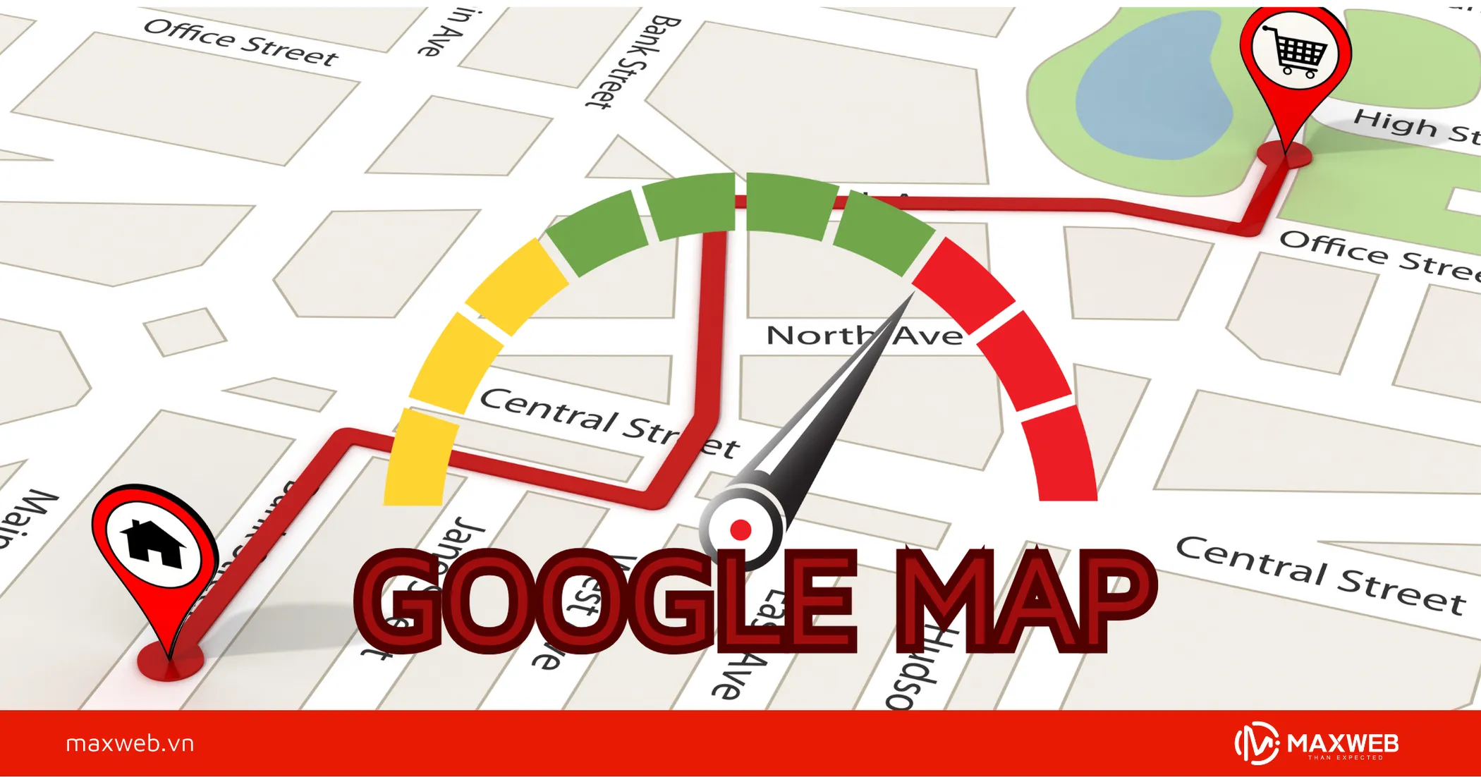 Tính năng hiển thị tốc độ trên Google map