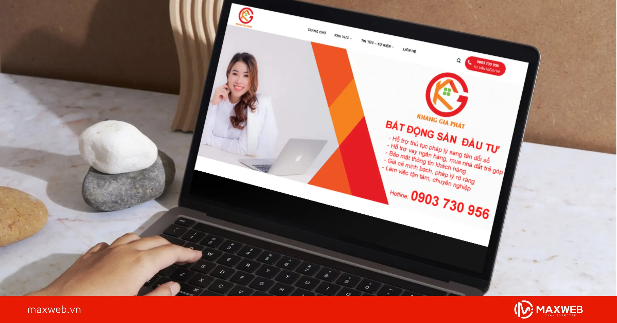 Yếu tố cần có trong Website bất động sản thương hiệu cá nhân