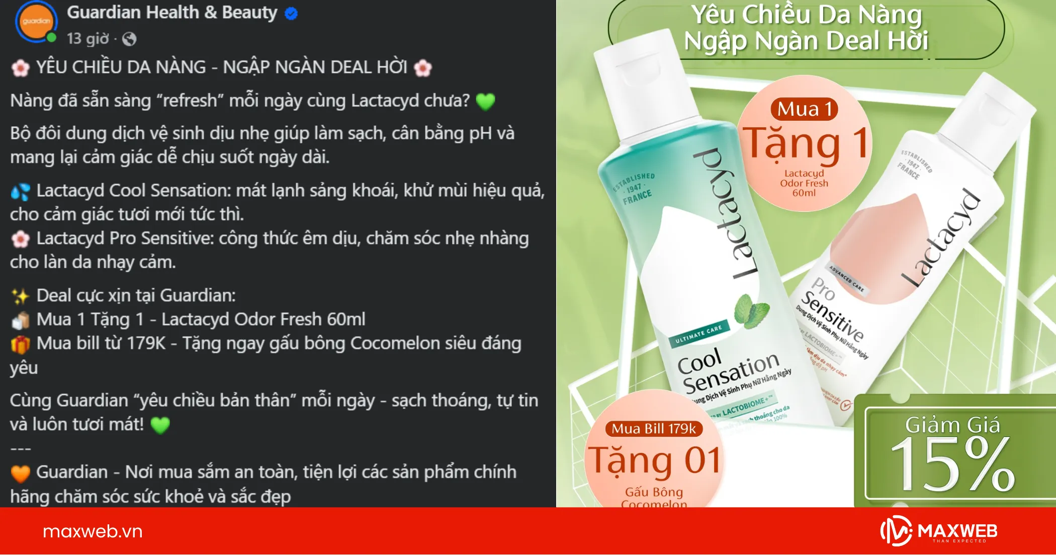 Bài viết khuyến mãi mỹ phẩm 