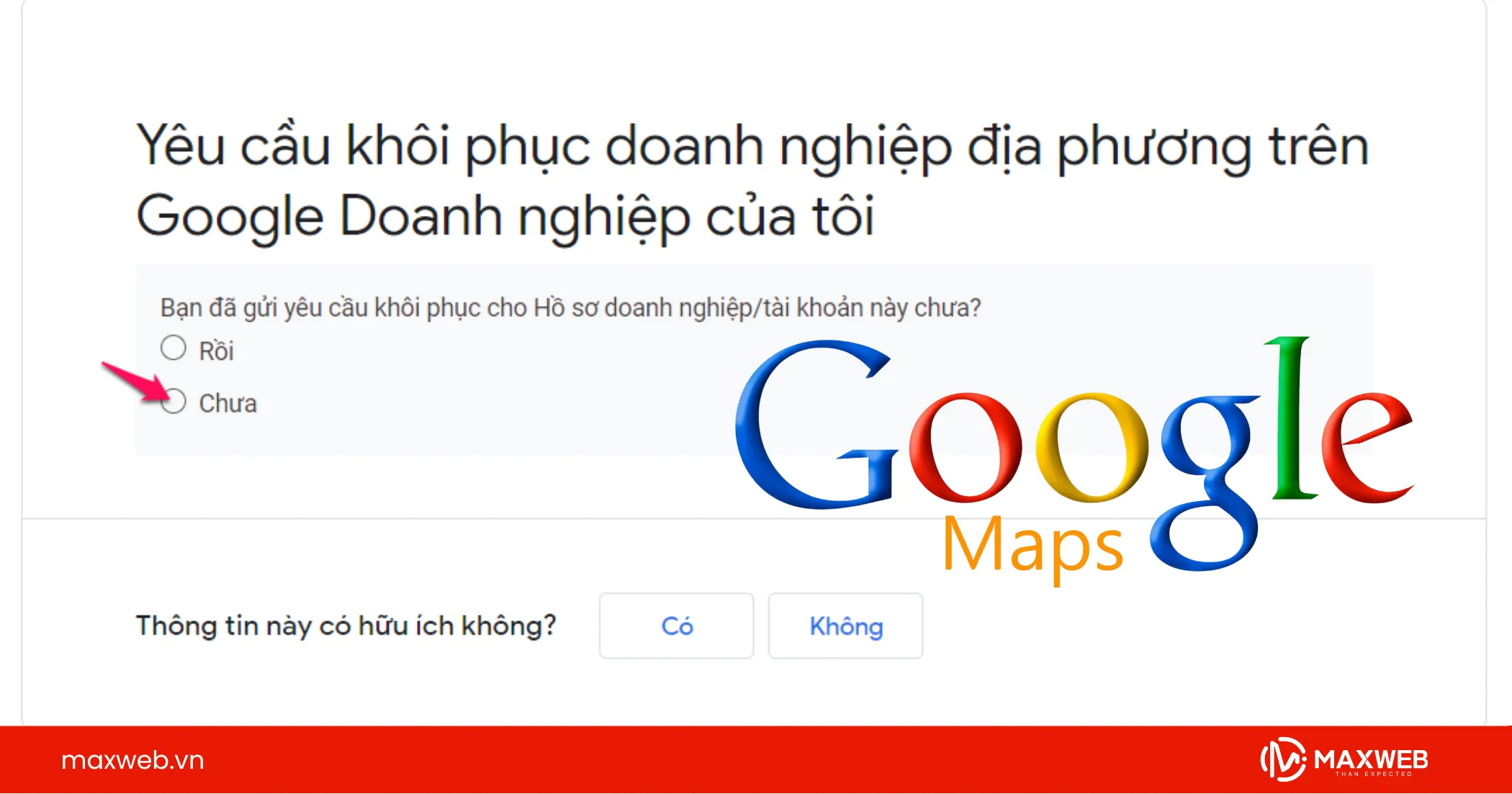 Cách kiểm tra và khôi phục Maps bị tạm ngưng