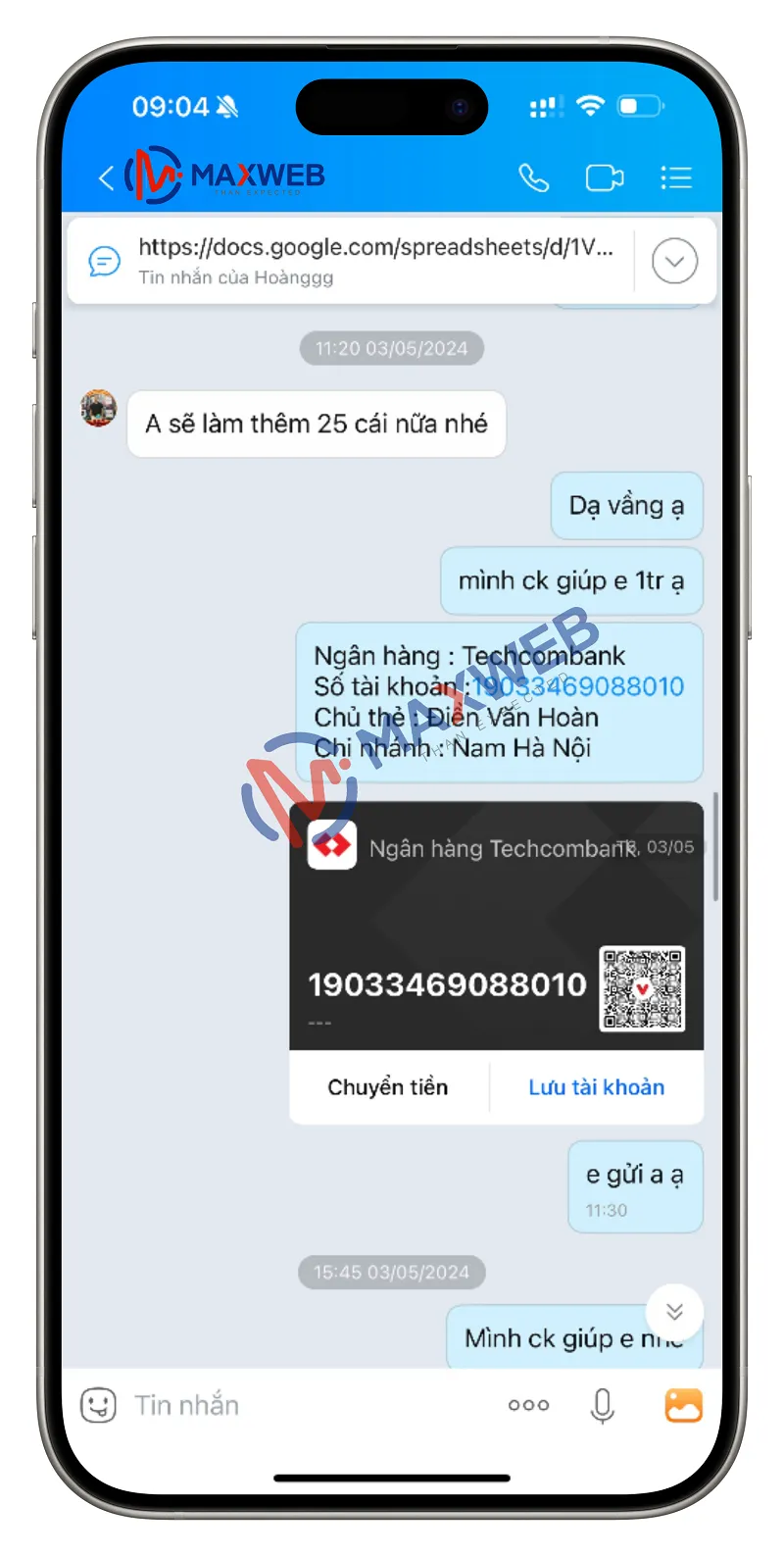 Feedback của khách hàng về dịch vụ đánh giá review Google Maps 1