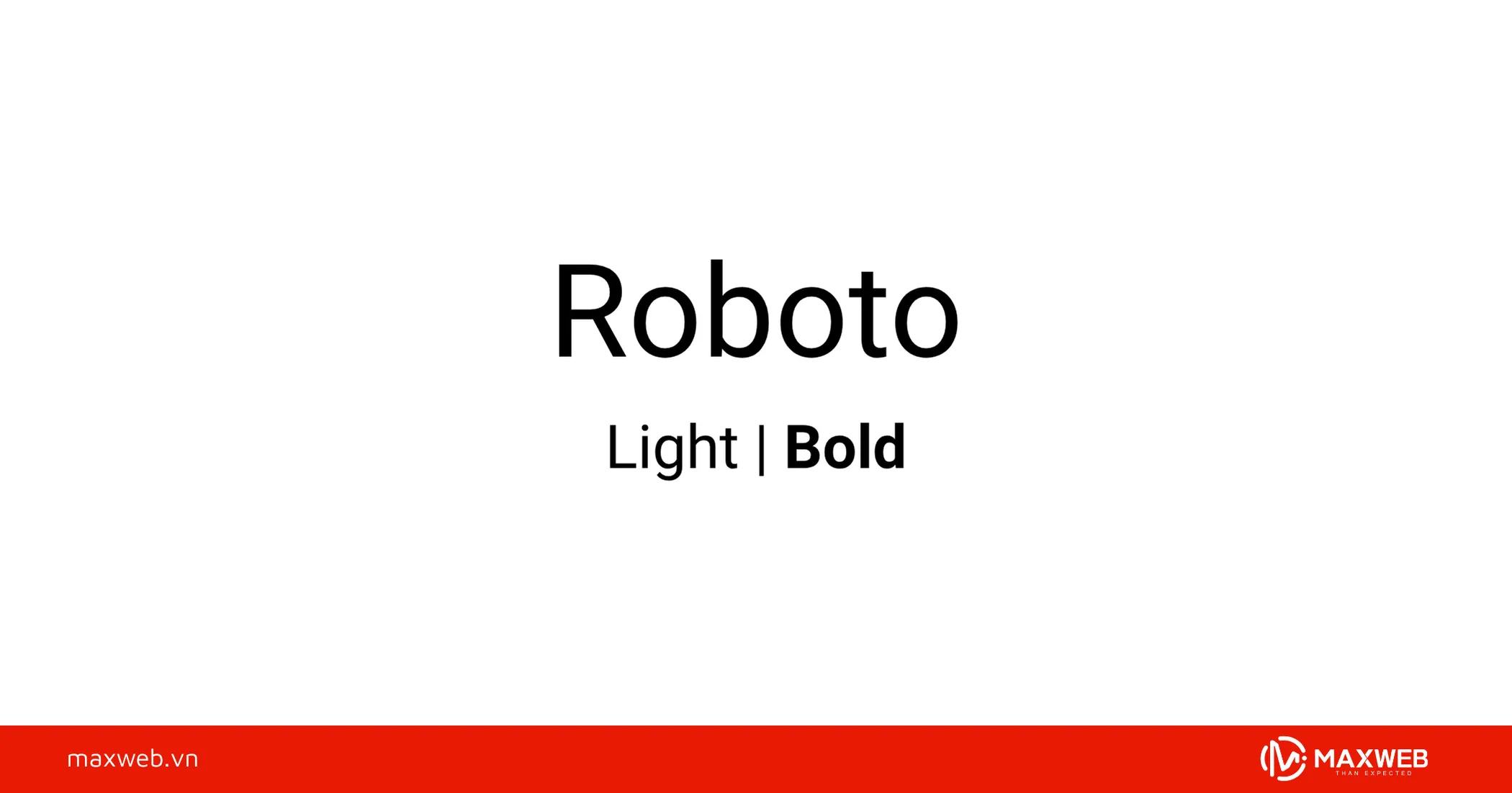 Font chữ Roboto