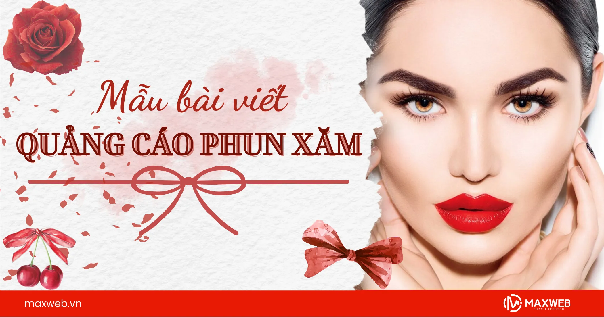 Mẫu bài viết quảng cáo phun xăm chuẩn spa