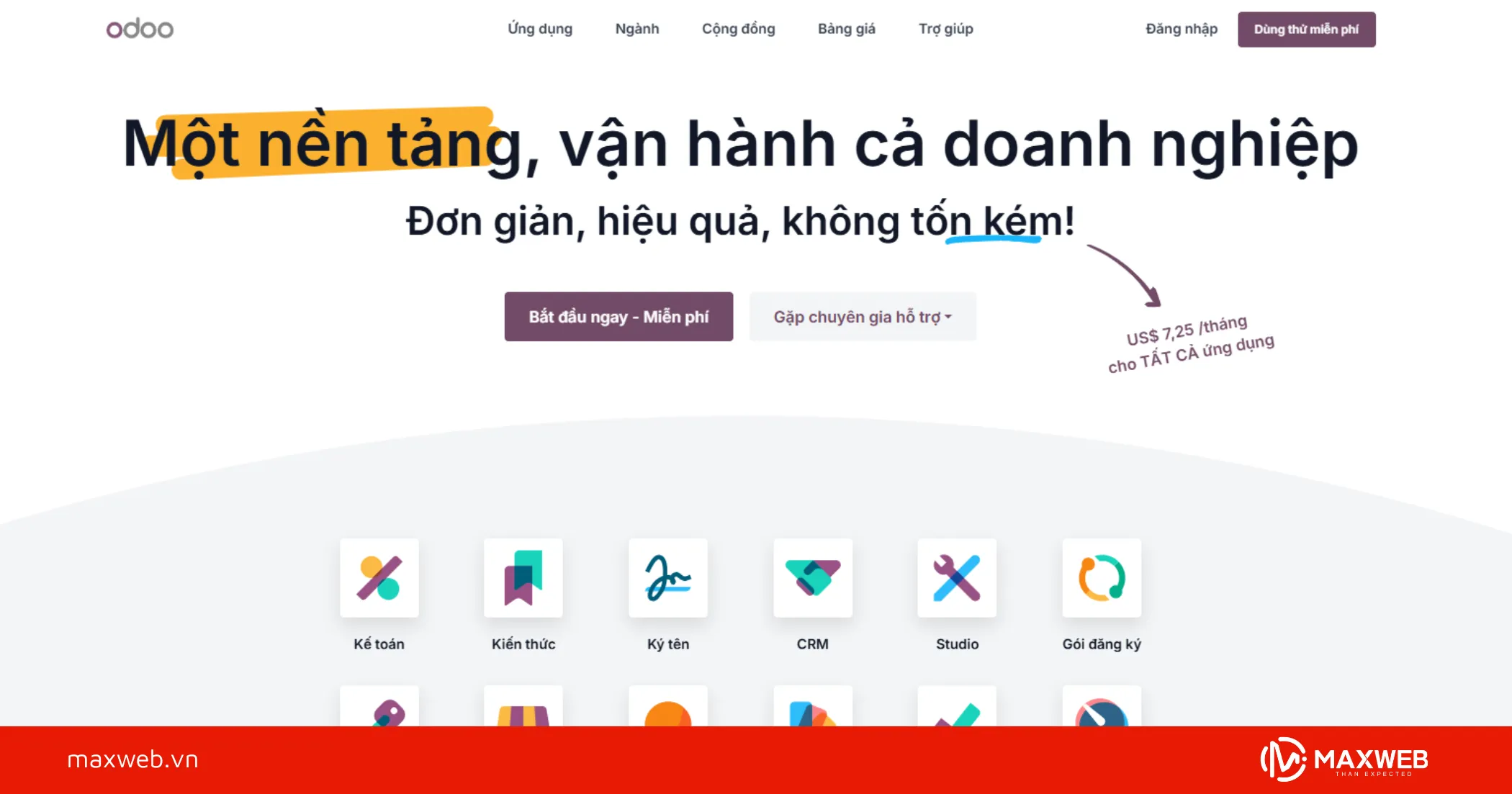 Odoo Website Builder