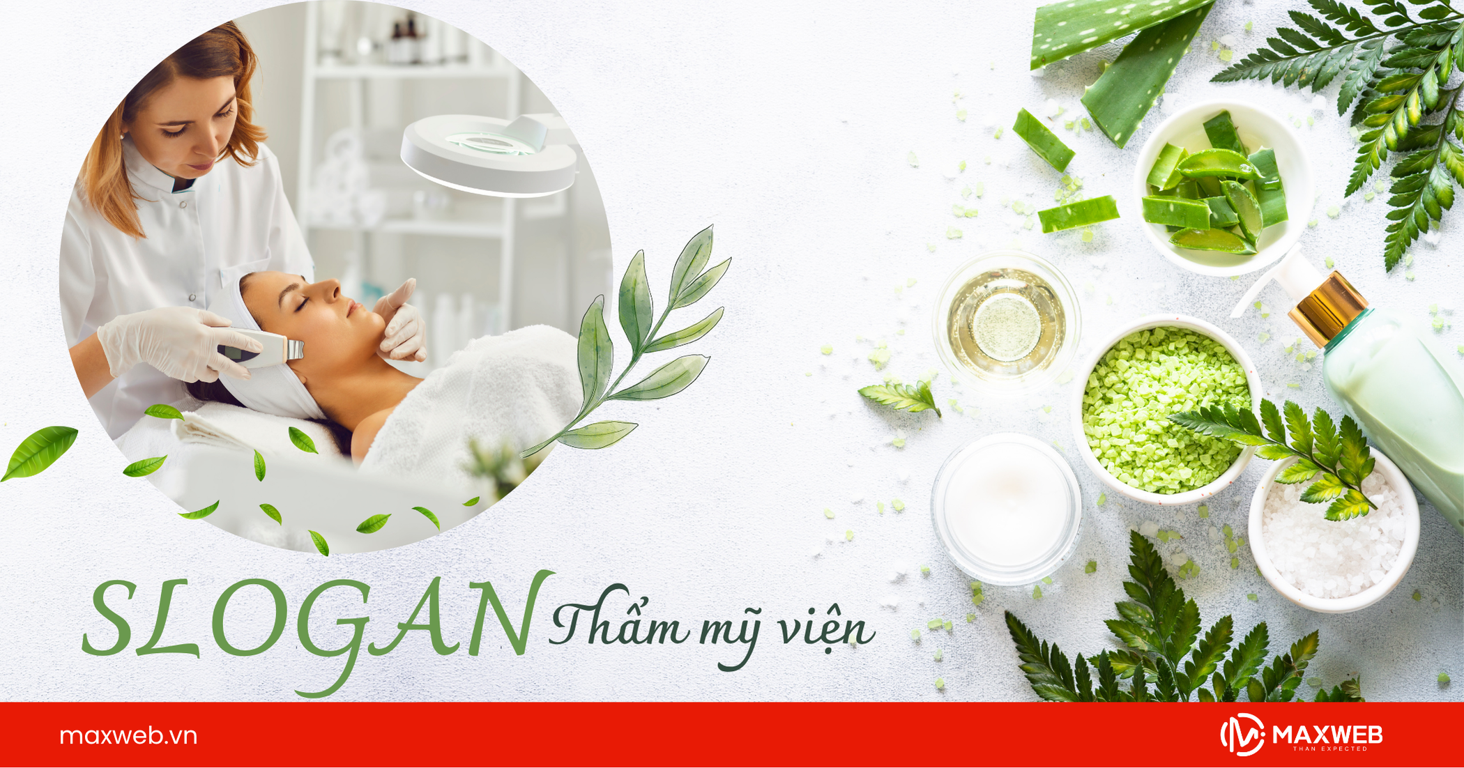 Slogan thẩm mỹ viện-khi cái đẹp bắt đầu từ lời nói