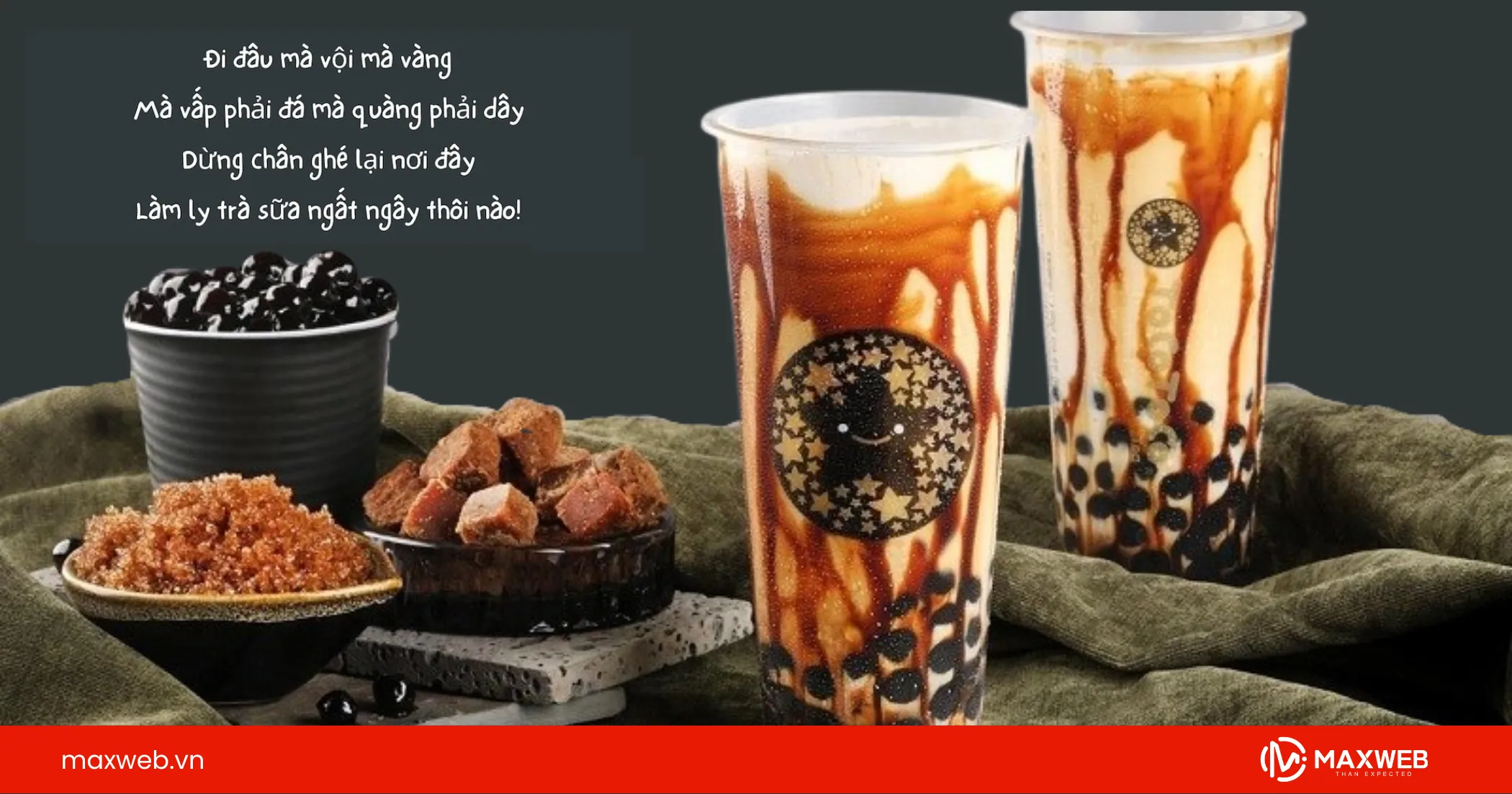 Những STT về trà sữa khiến tim tan chảy