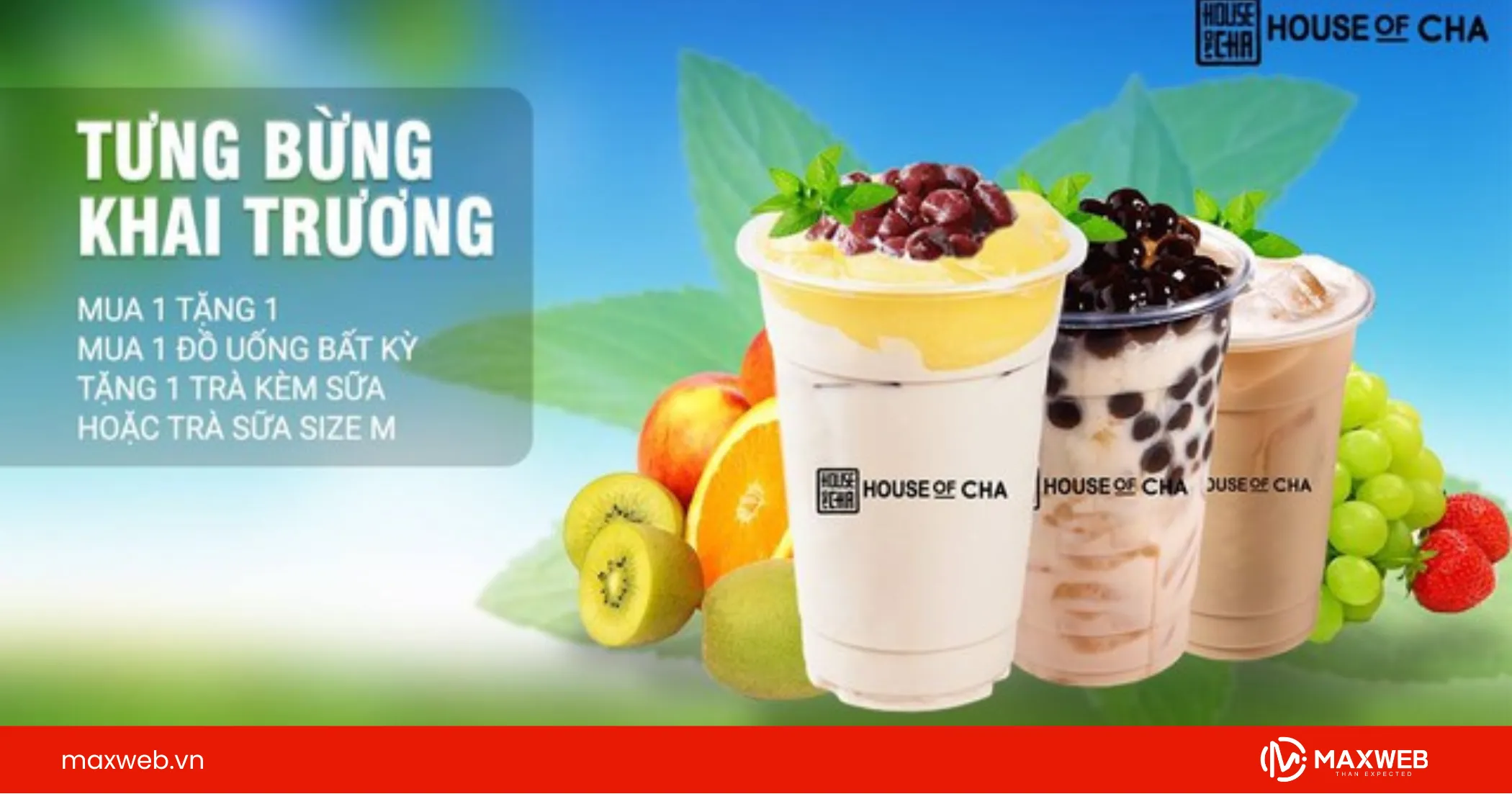 STT khai trương quán trà sữa bắt đầu hành trình mới