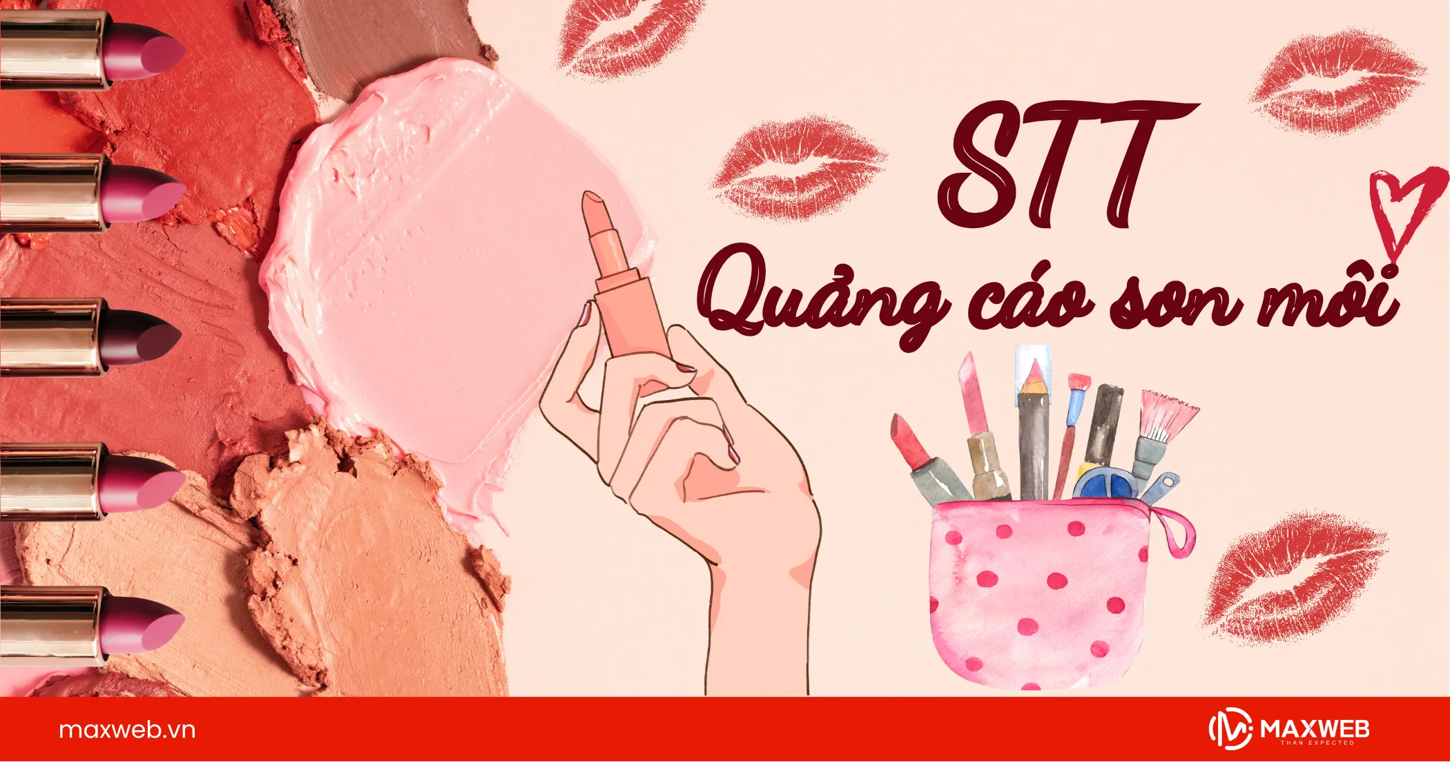 STT quảng cáo son môi gây ấn tượng