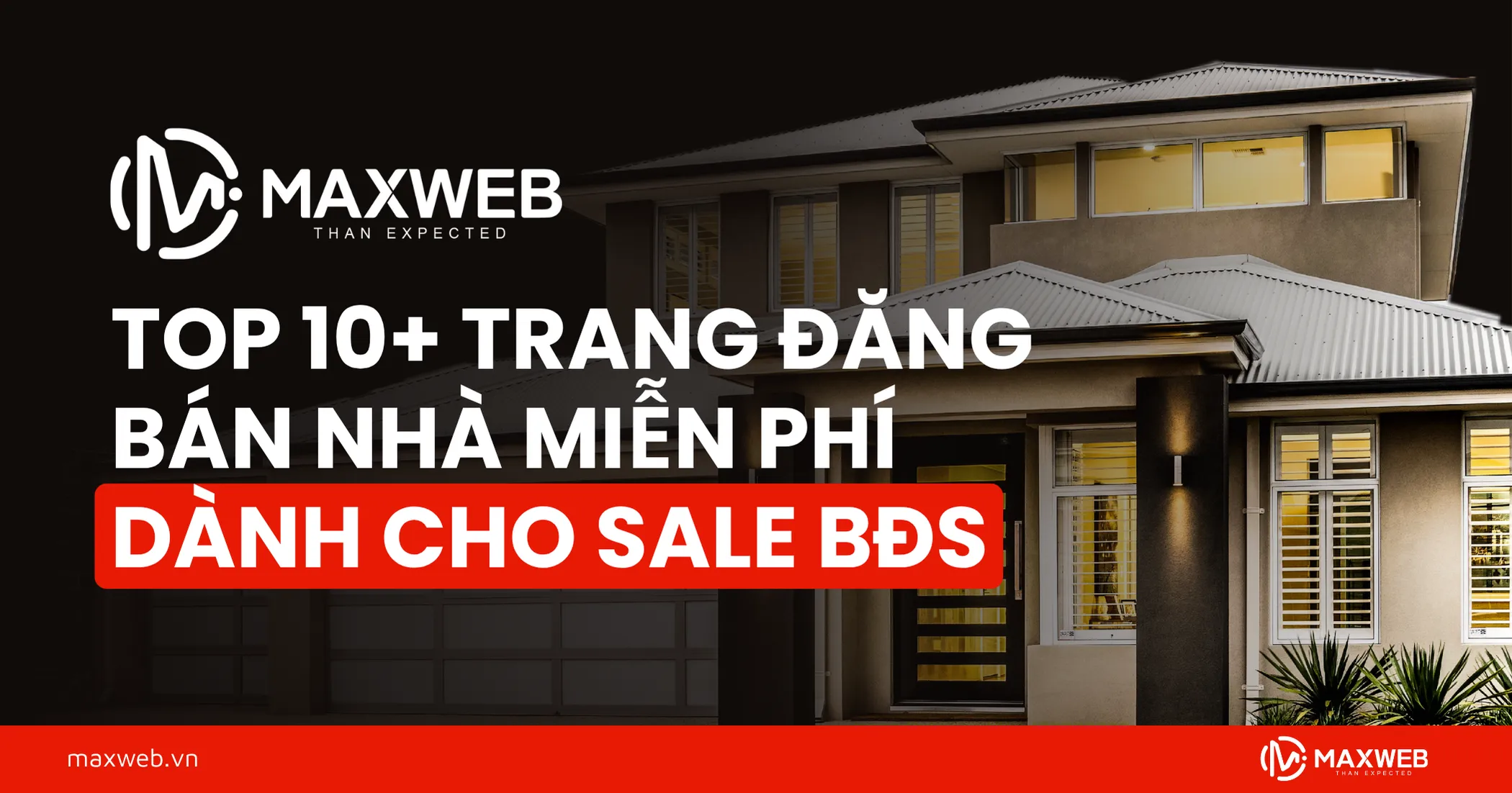 Top 10+ trang đăng tin bán nhà miễn phí dành cho Sale BĐS