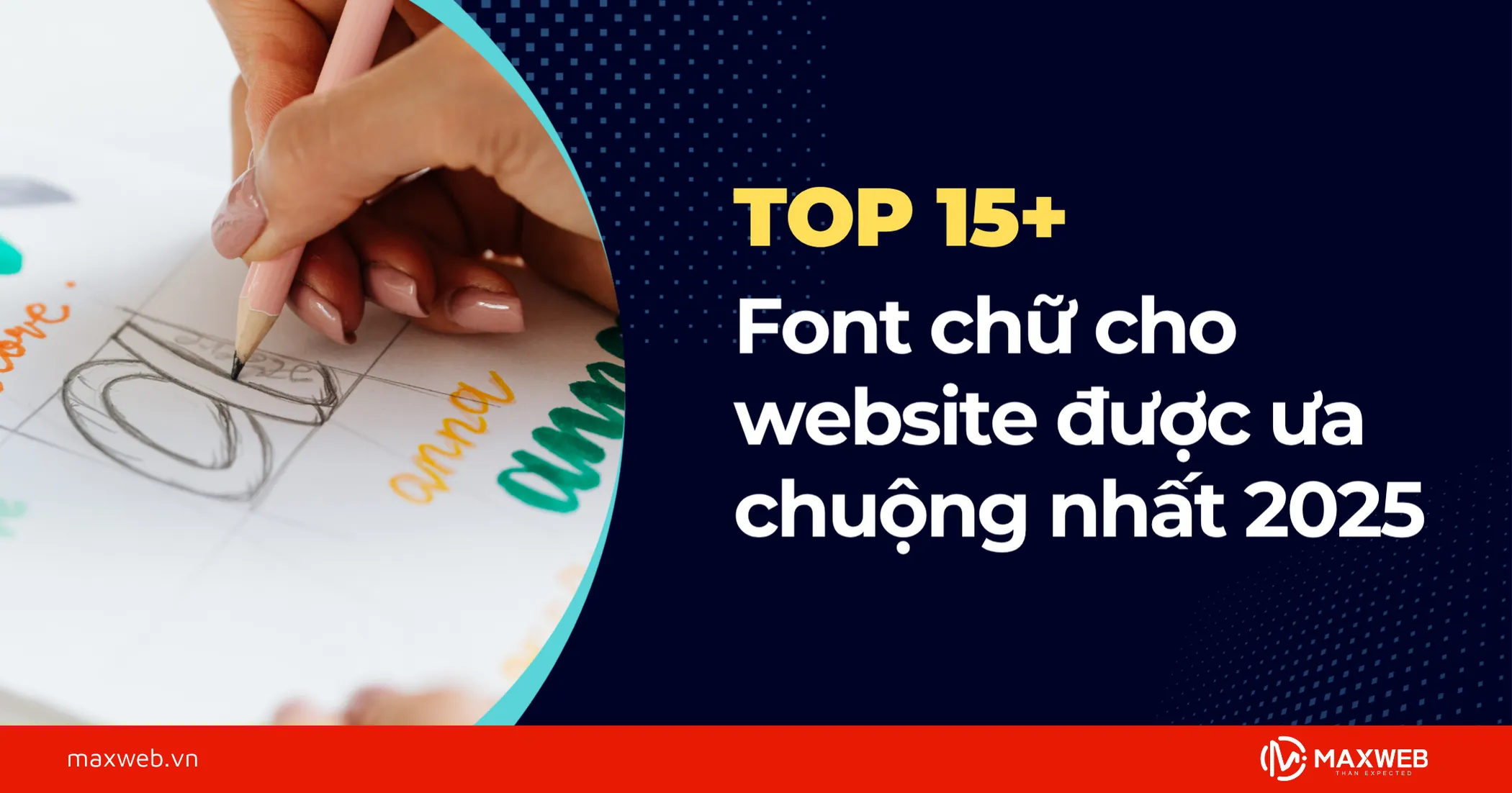 Top các font chữ cho website được ưa chuộng nhất 2025