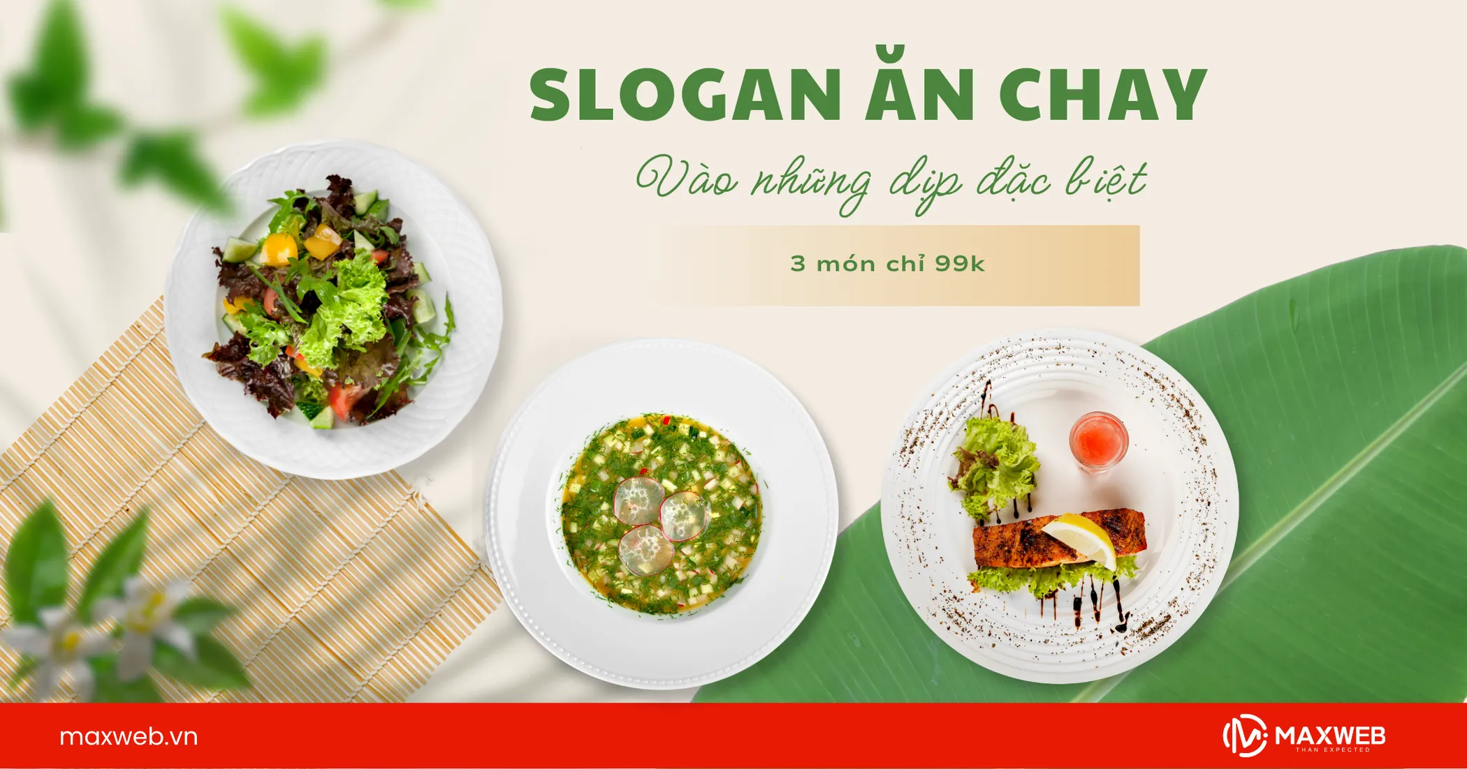 Slogan ăn chay vào những dịp đặc biệt