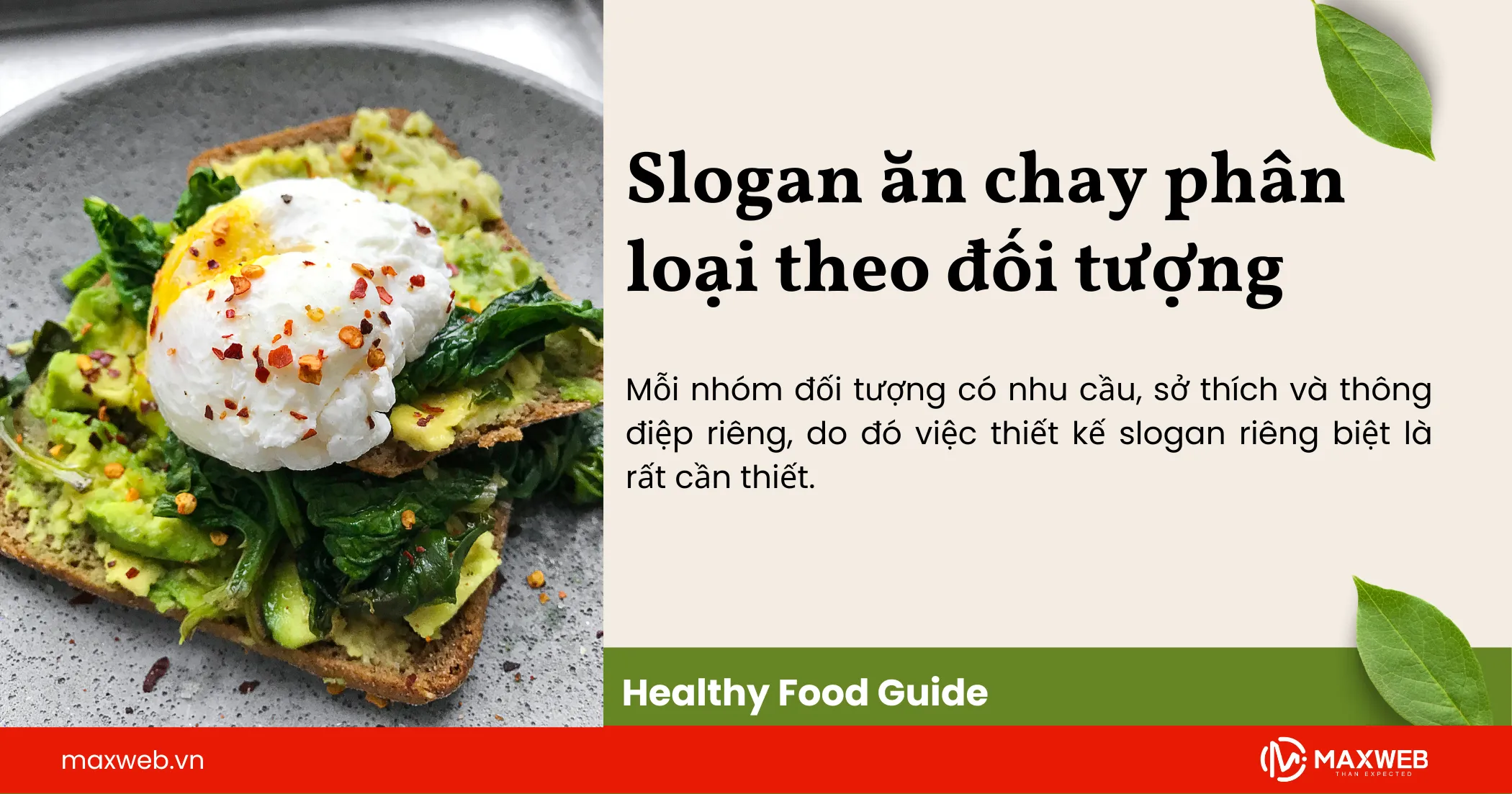Slogan về ăn chay phân loại theo từng đối tượng