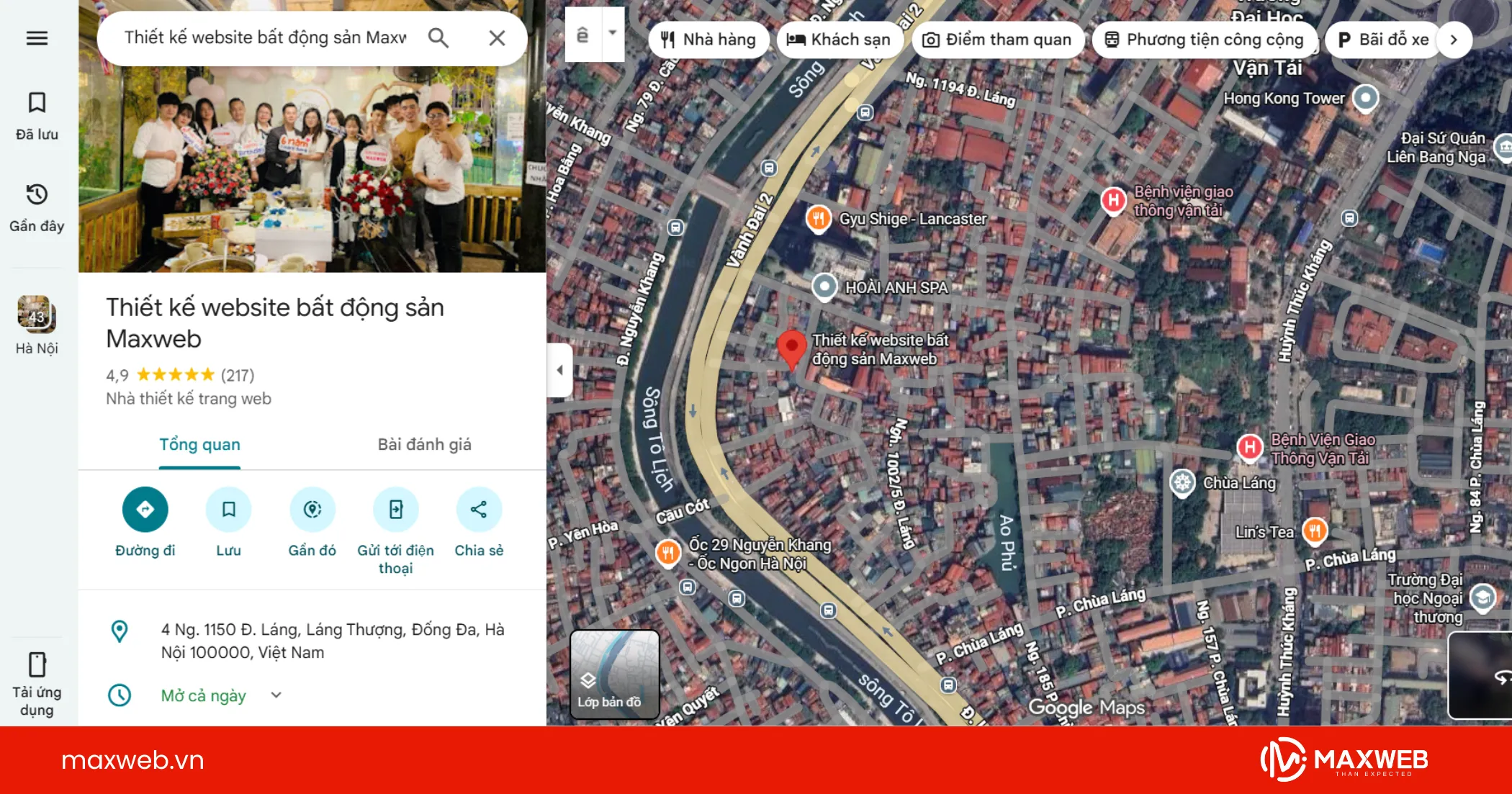 Hướng dẫn tải ảnh vệ tinh trên Google Map