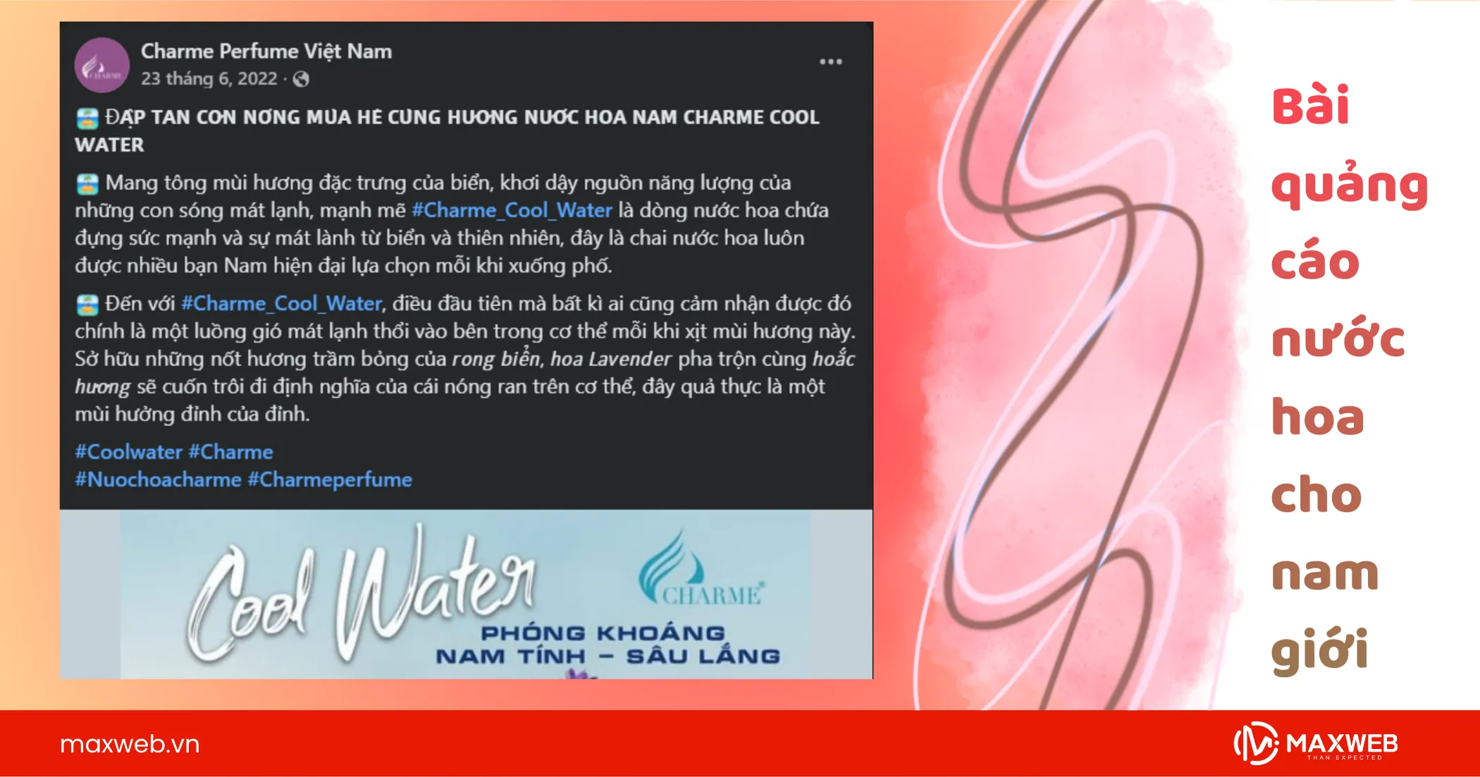 Bài quảng cáo nước hoa hay cho nam giới