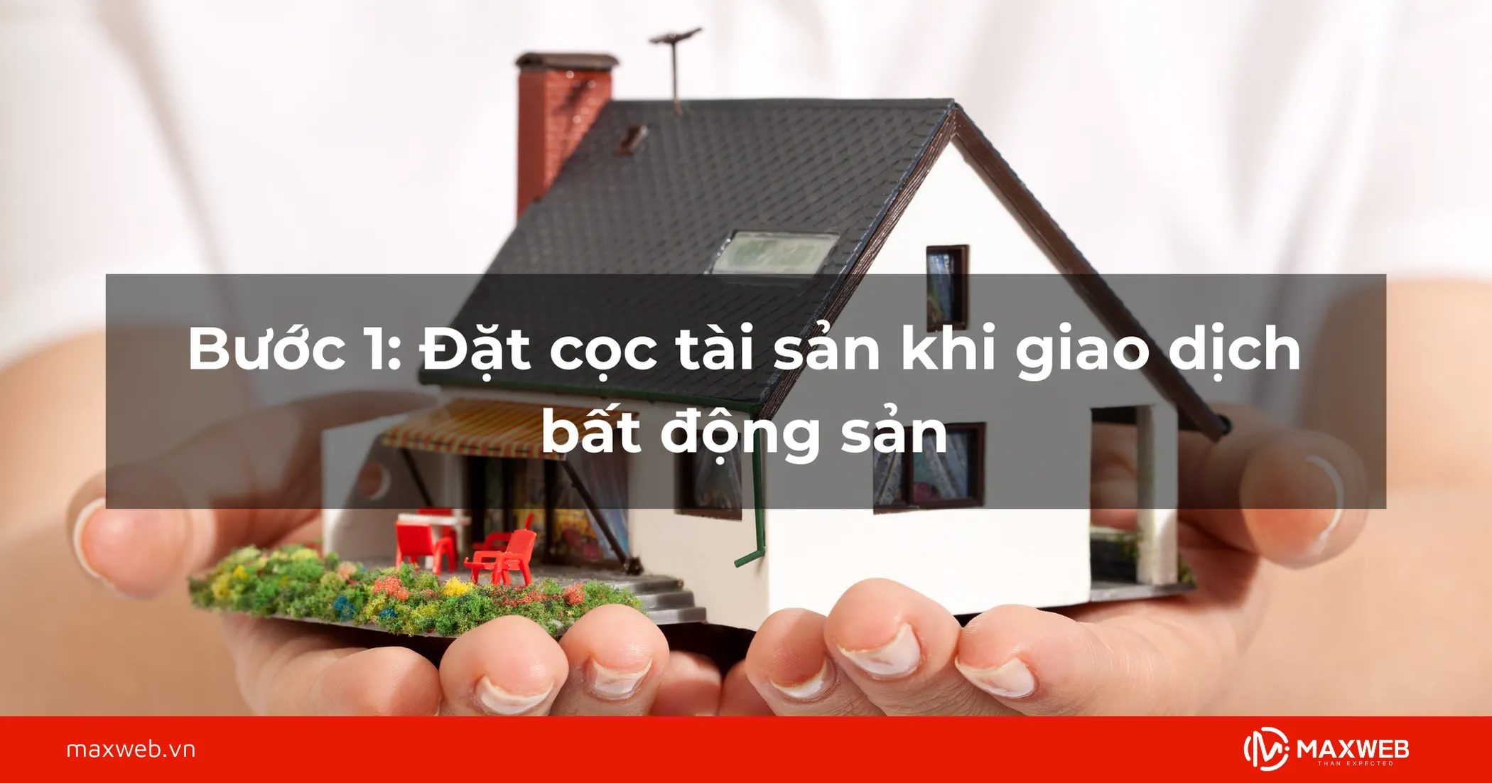 Bước 1: Đặt cọc tài sản giao dịch